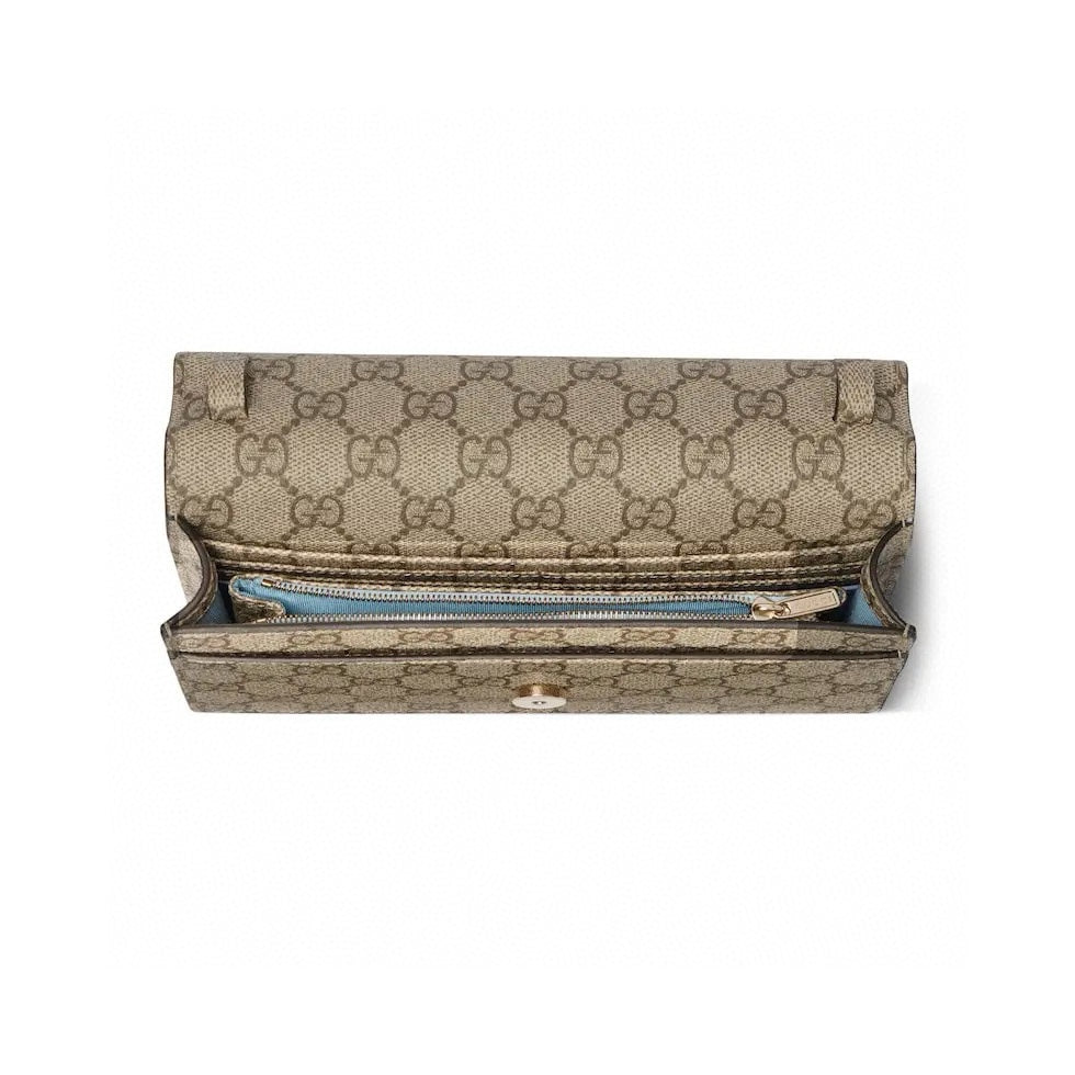 Gucci Emblem Wallet on chain