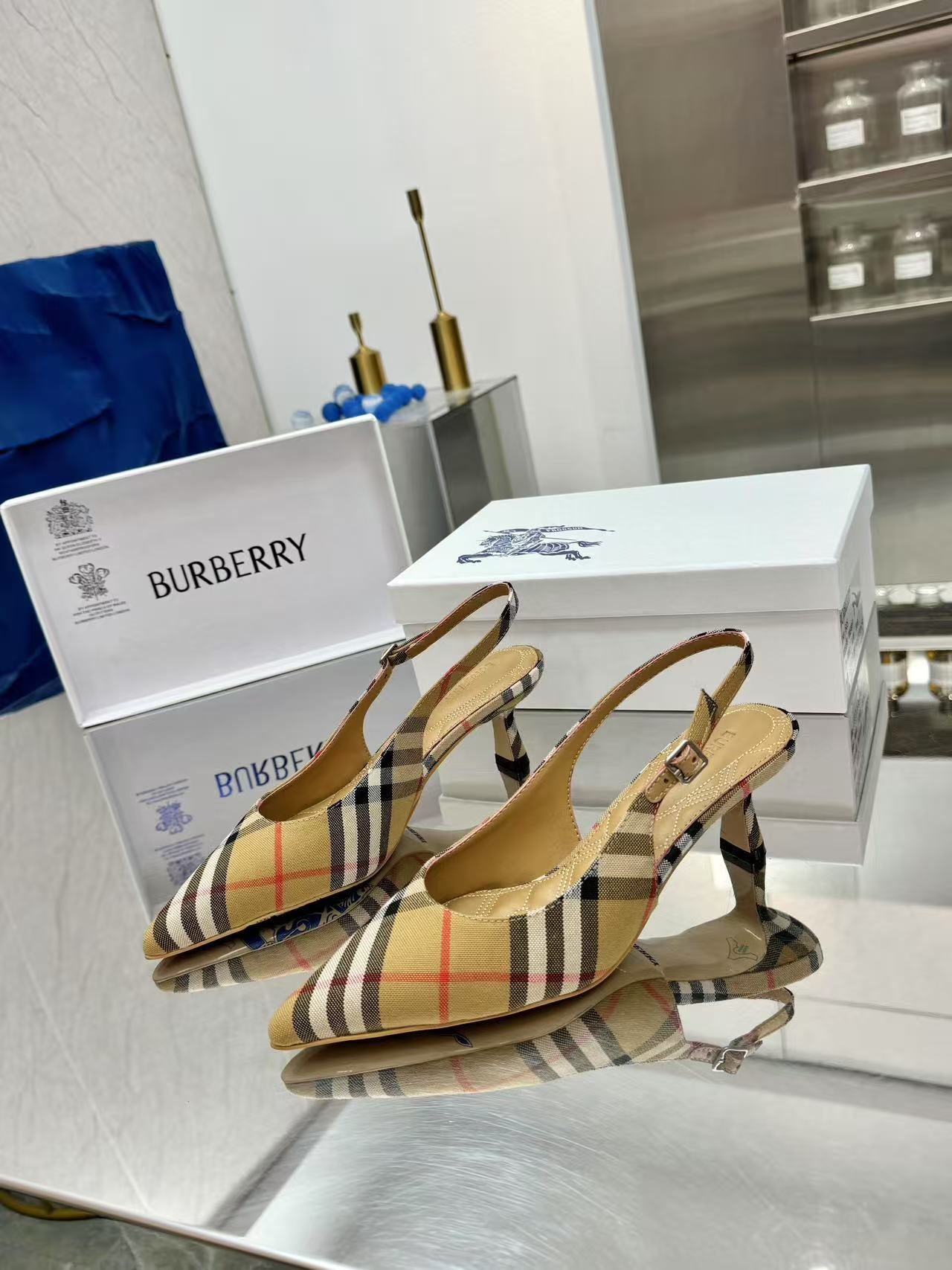 Burberry Sandal Heels