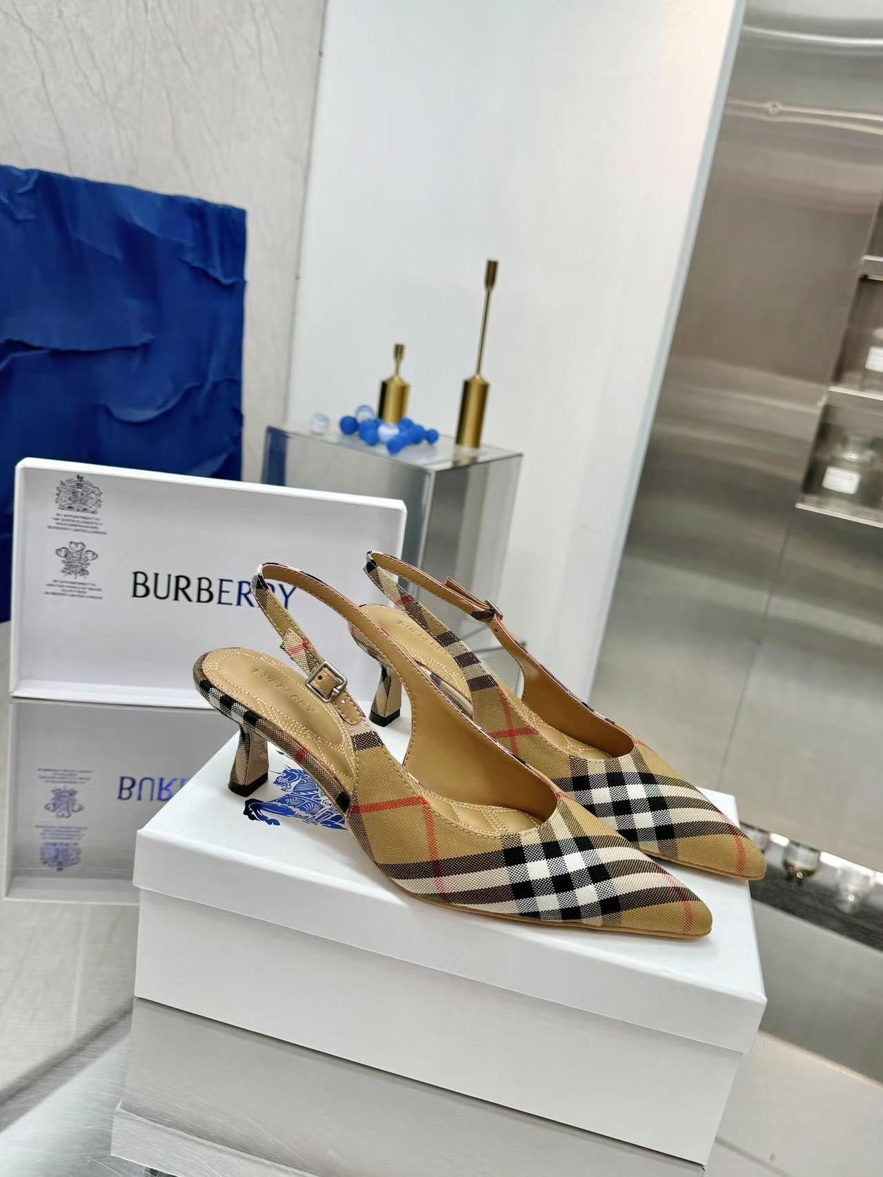 Burberry Sandal Heels