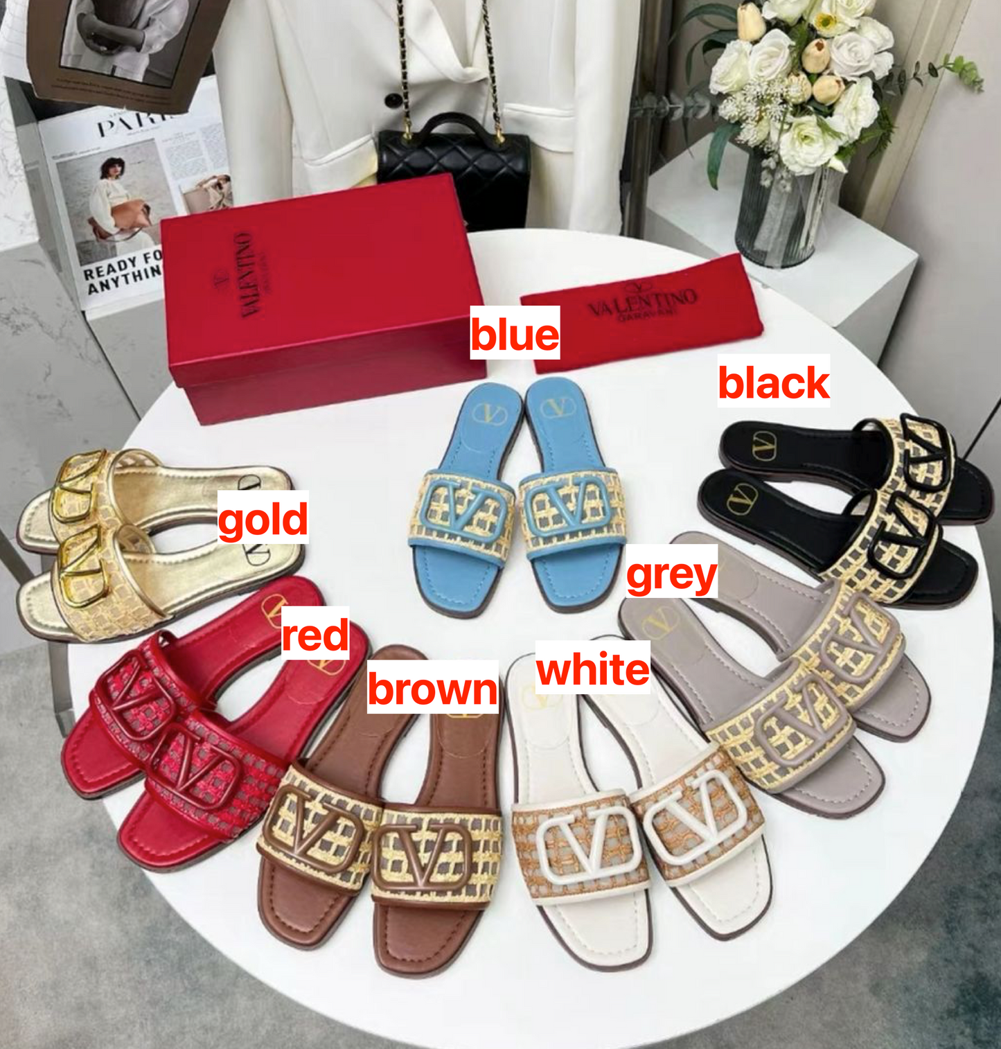 Valentino Slides