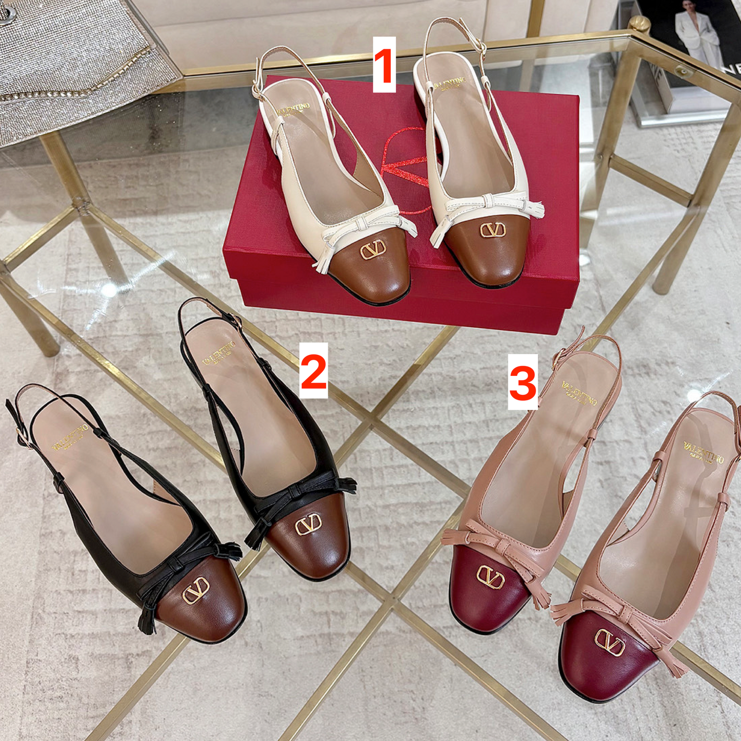 Valentino Flats