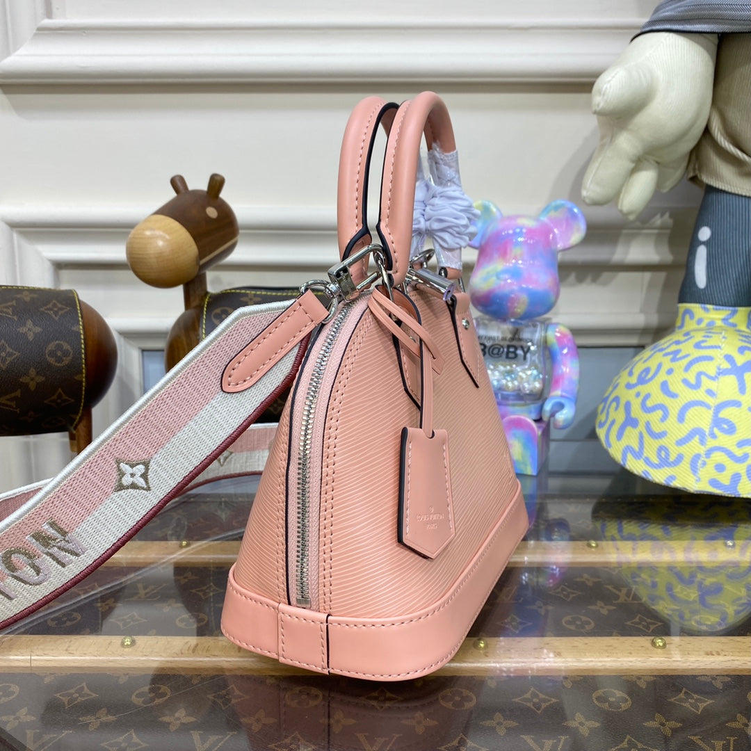 Louis Vuitton Alma BB epi leather