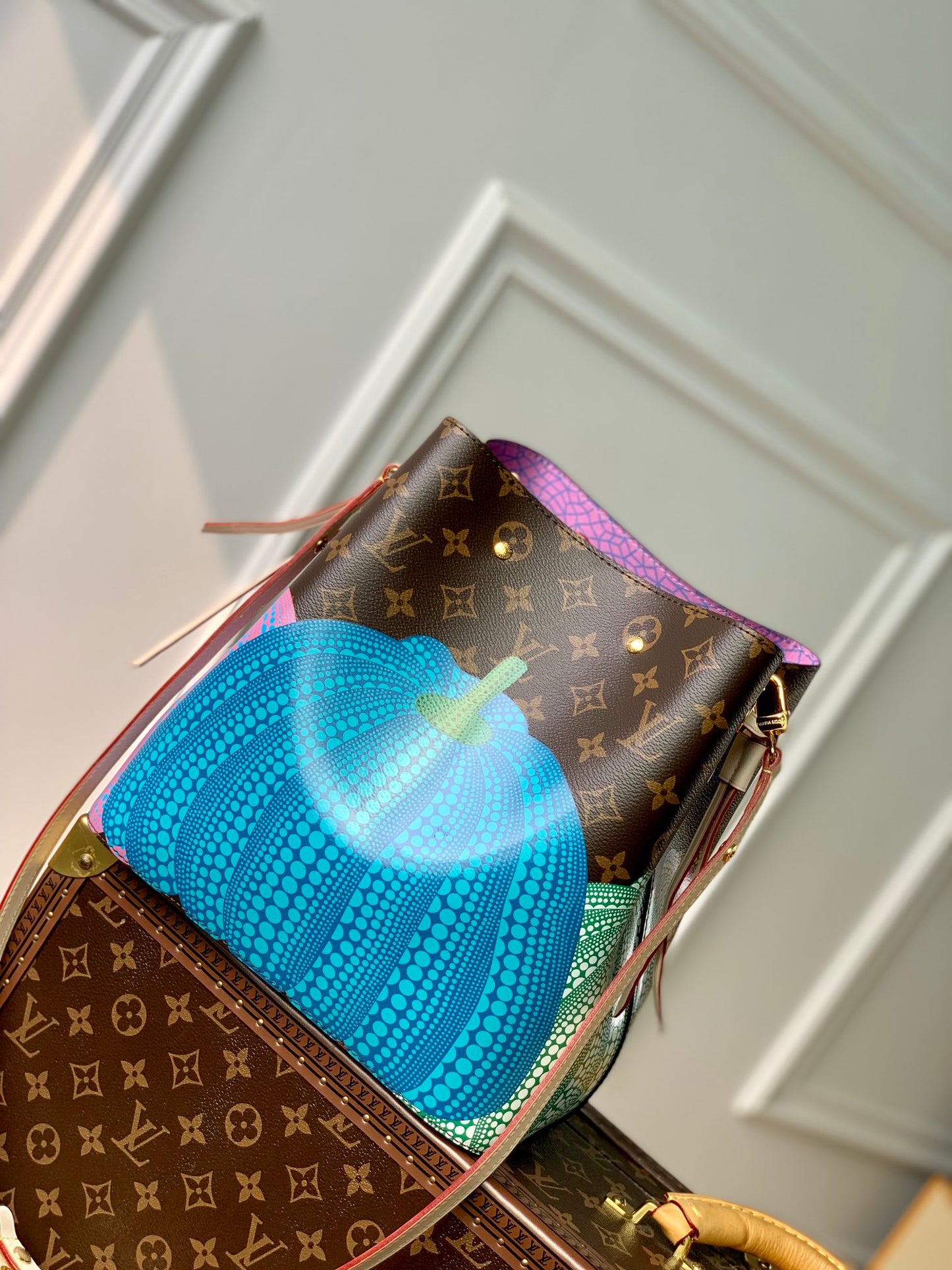 Louis Vuitton Néonoé MM x YK Pumpkin edition