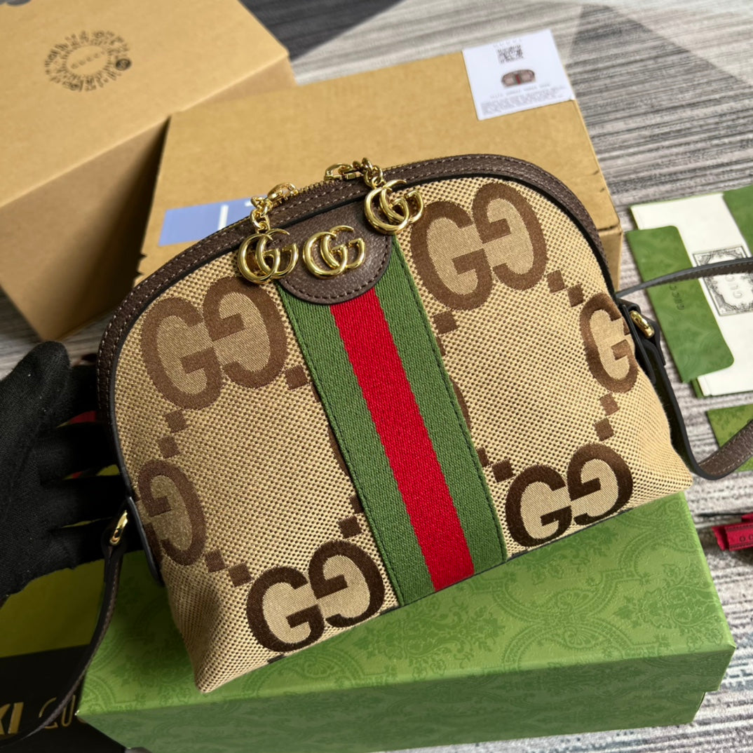 Gucci Jumbo Rounded Shoulder Bag