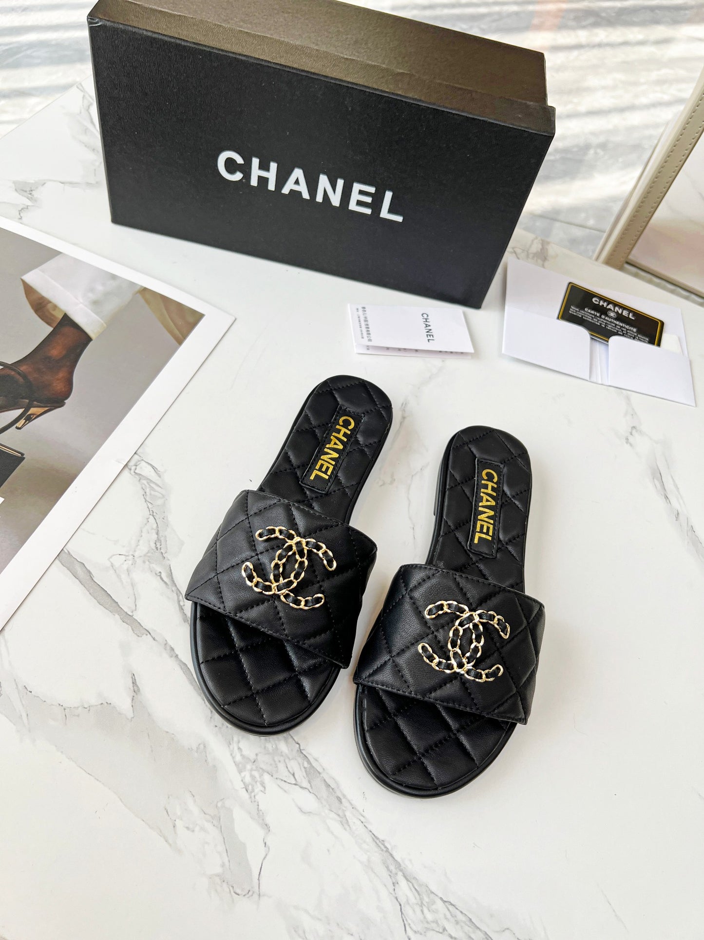 Chanel Slides