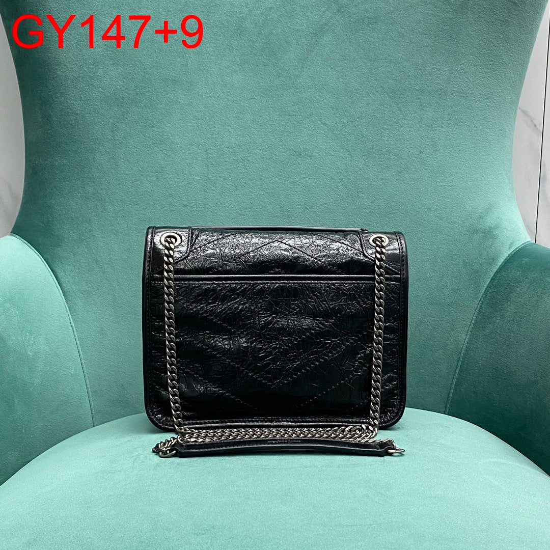 YSL Baby Niki in vintage leather