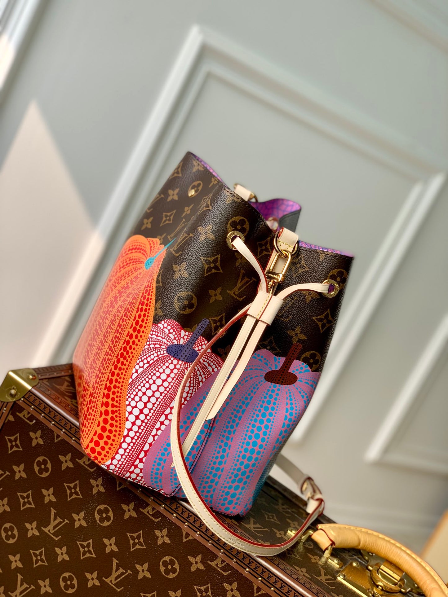 Louis Vuitton Néonoé MM x YK Pumpkin edition