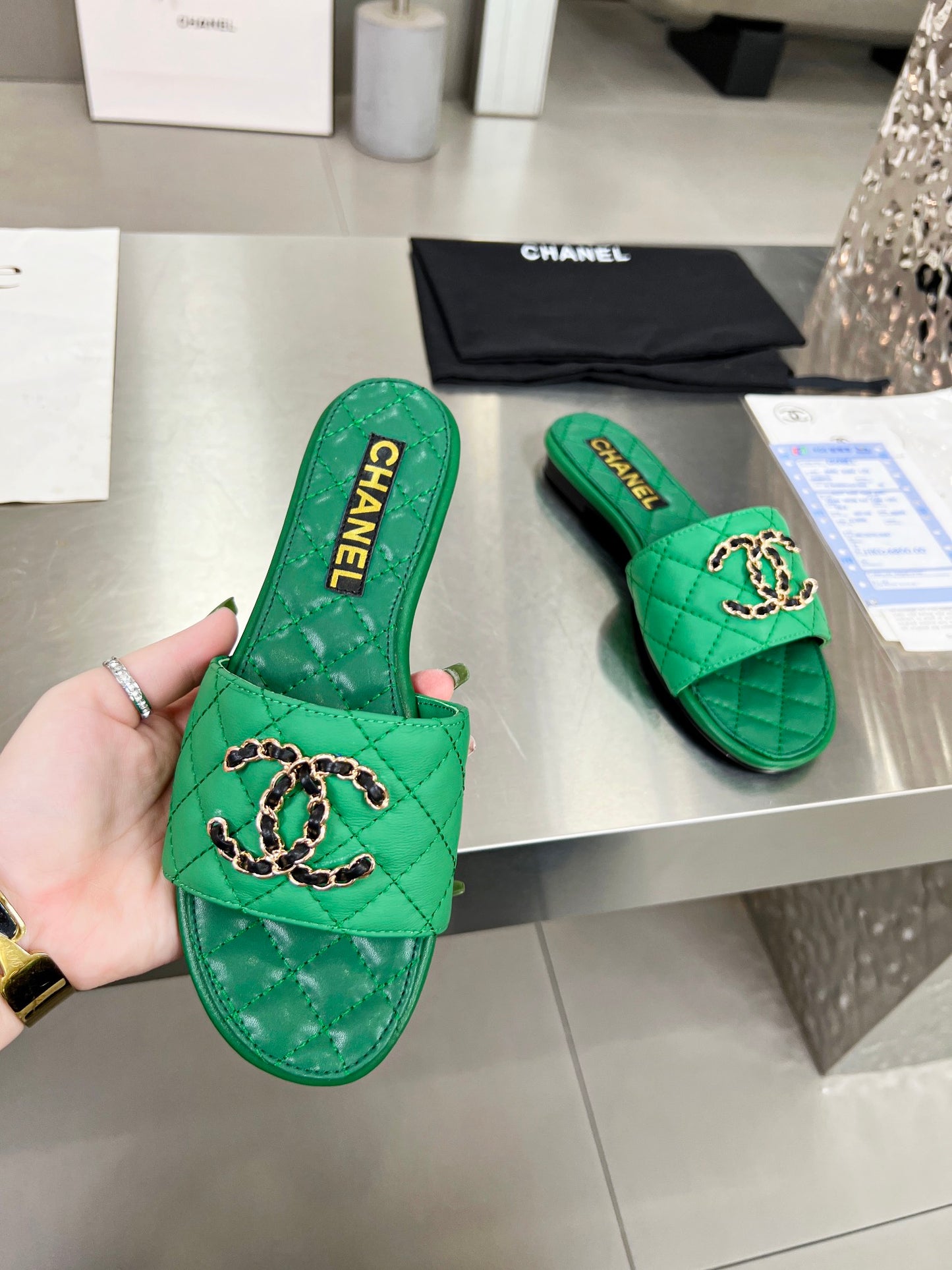 Chanel Slides