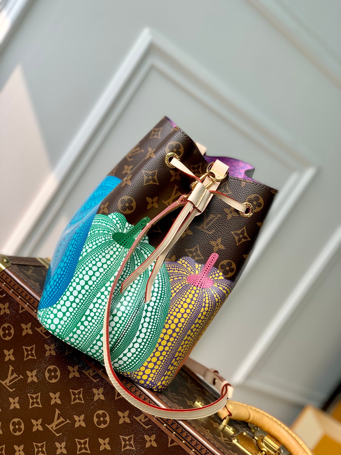 Louis Vuitton Néonoé MM x YK Pumpkin edition