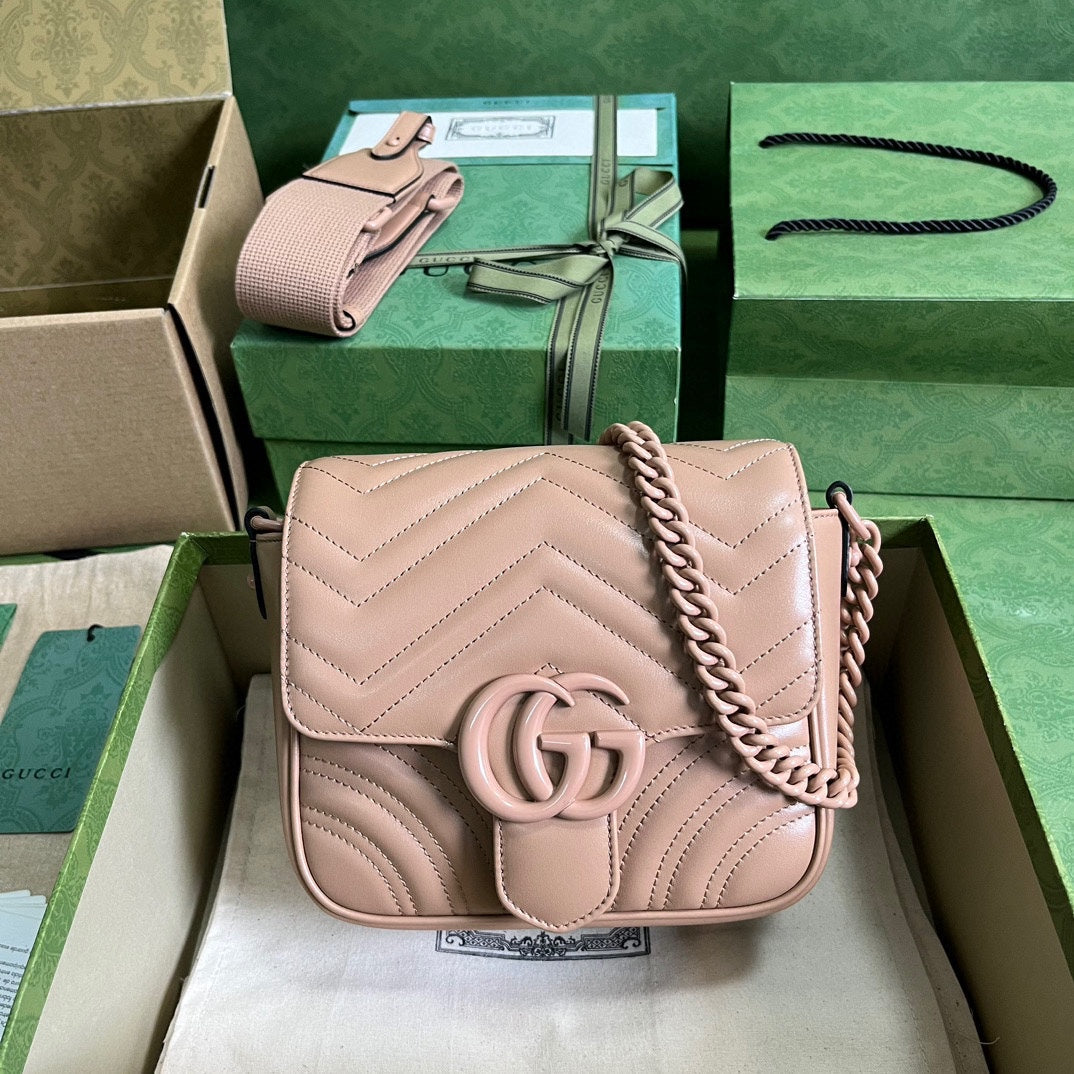 Gucci Marmont matelassé mini shoulder bag
