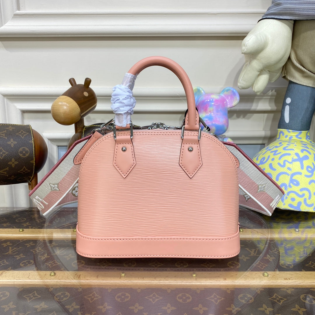 Louis Vuitton Alma BB epi leather