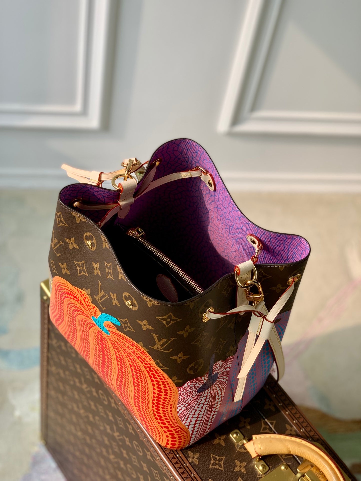 Louis Vuitton Néonoé MM x YK Pumpkin edition