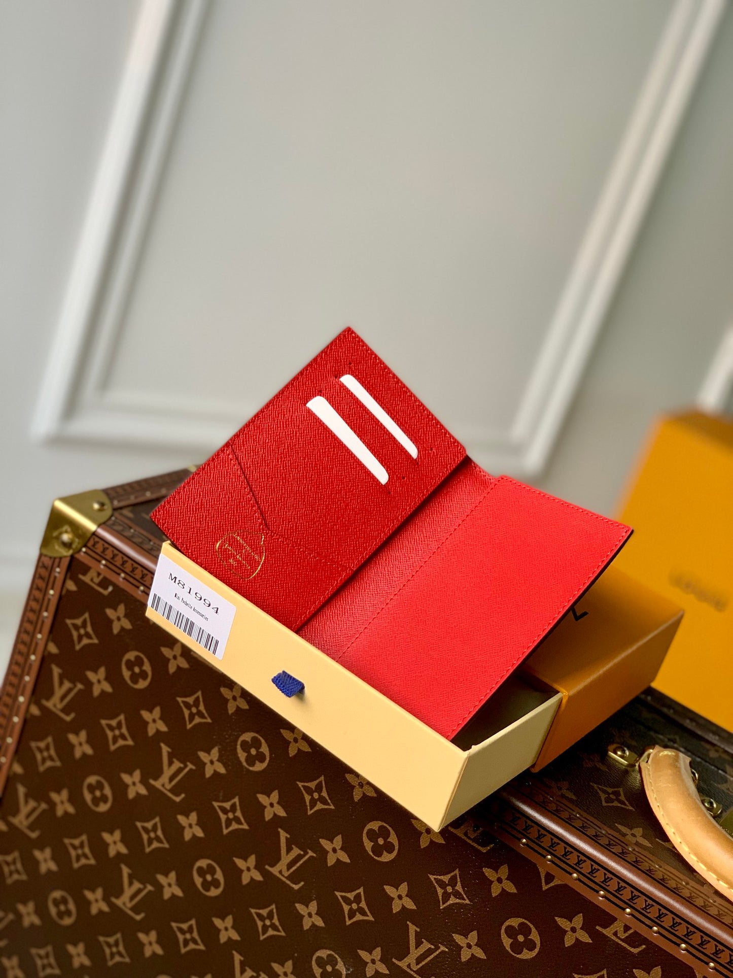 Louis Vuitton Passport Cover x YK Dots edition