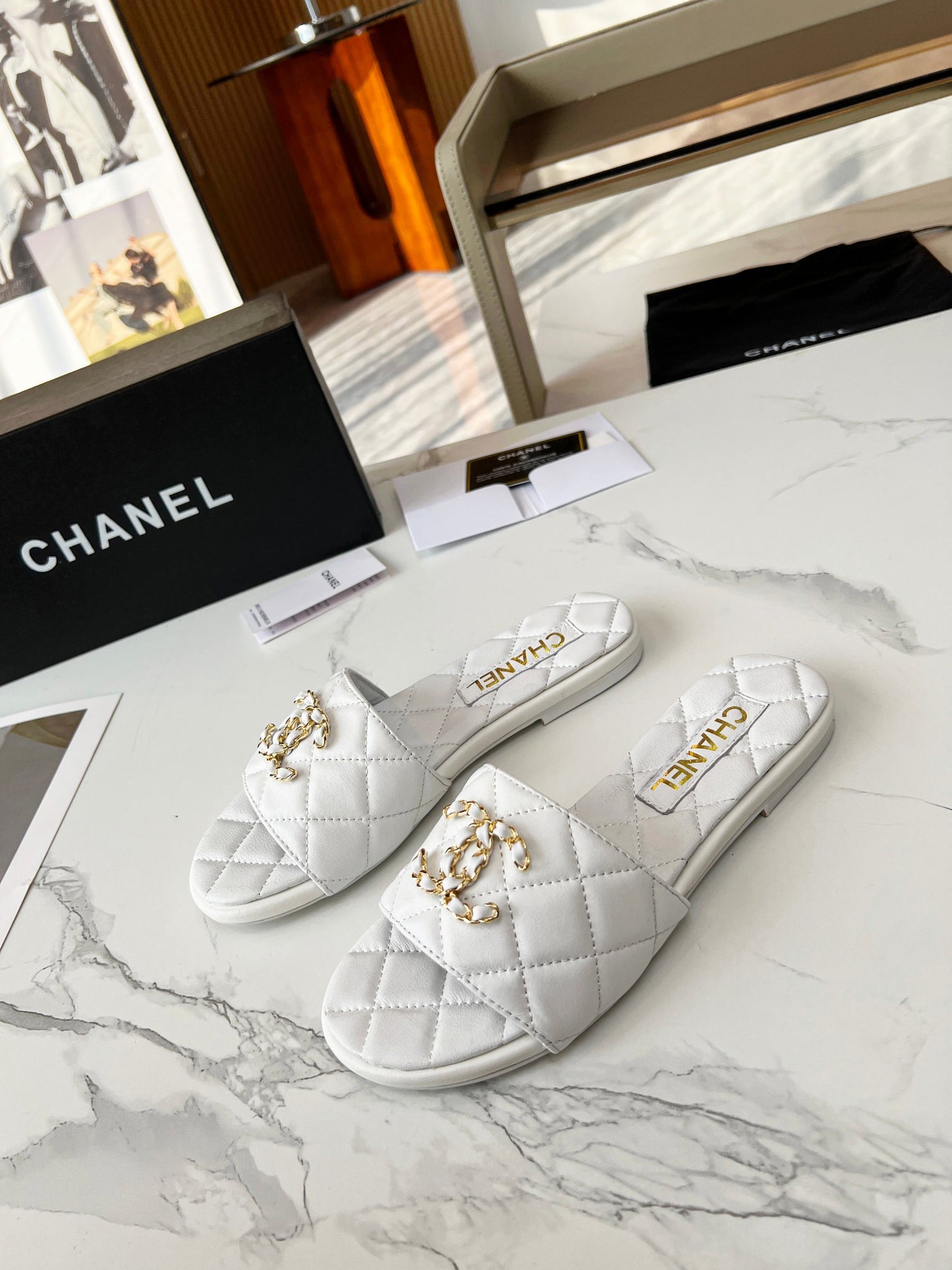 Chanel Slides