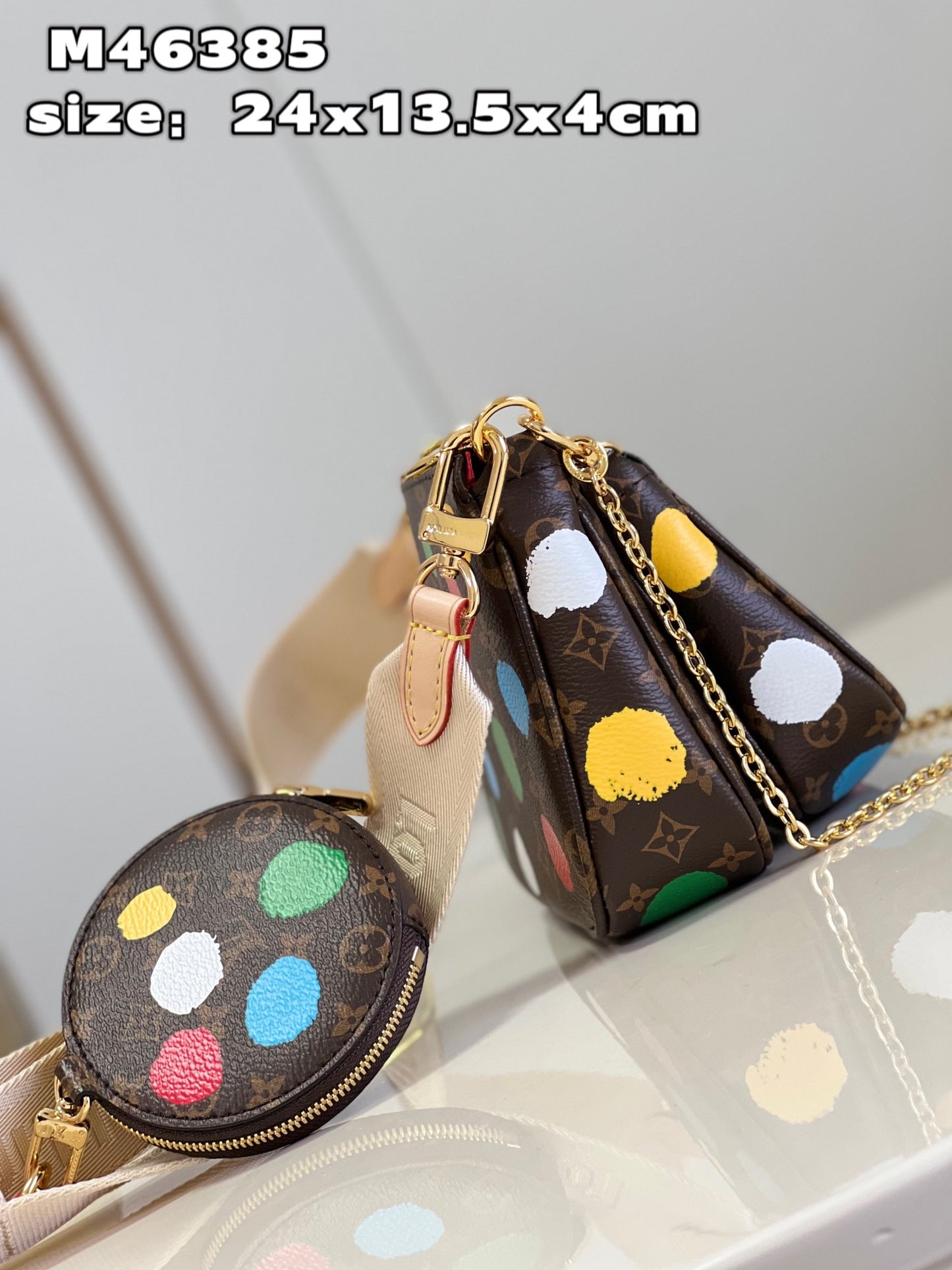 Louis Vuitton Multi Pochette Accessoires x YK Dots edition