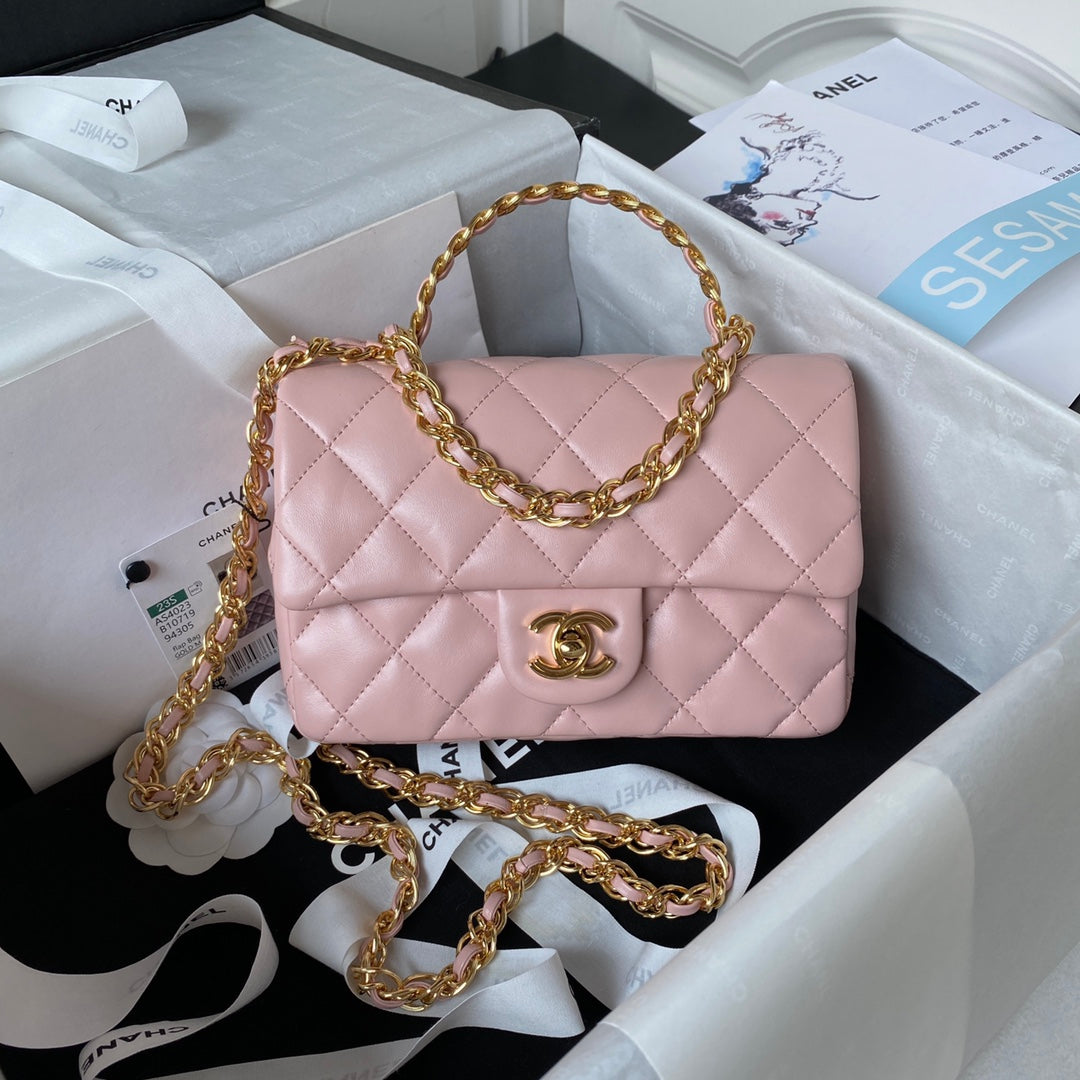 Chanel Flap Bag with Top Handle