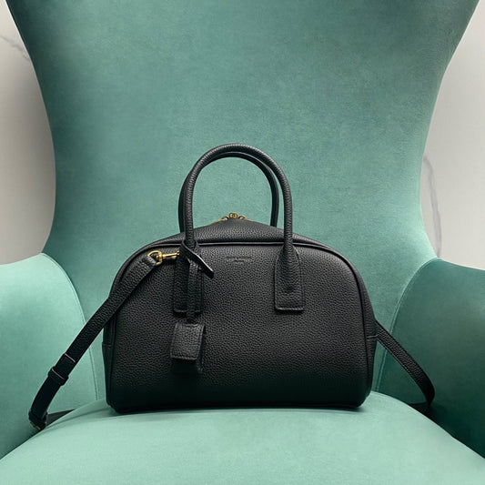 YSL Boston leather tote