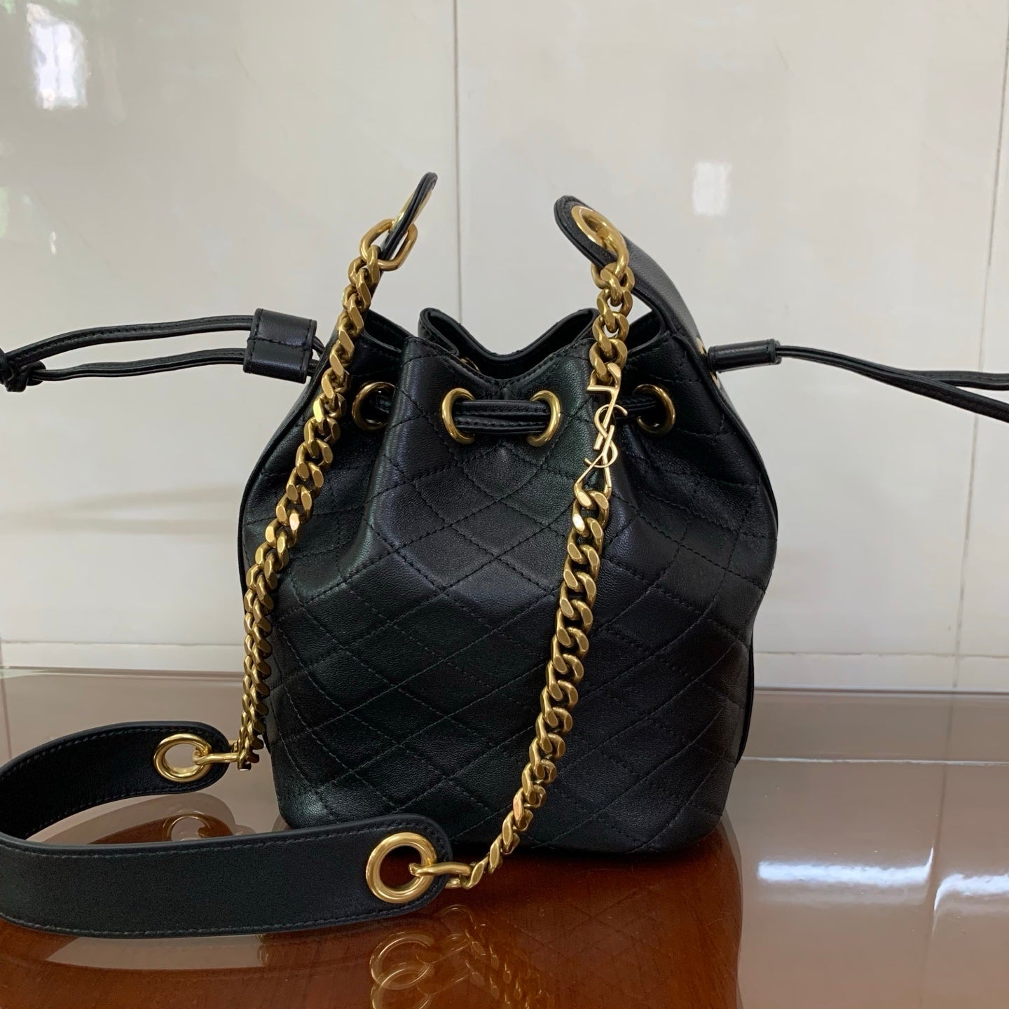 YSL Cassandre Bucket  bag