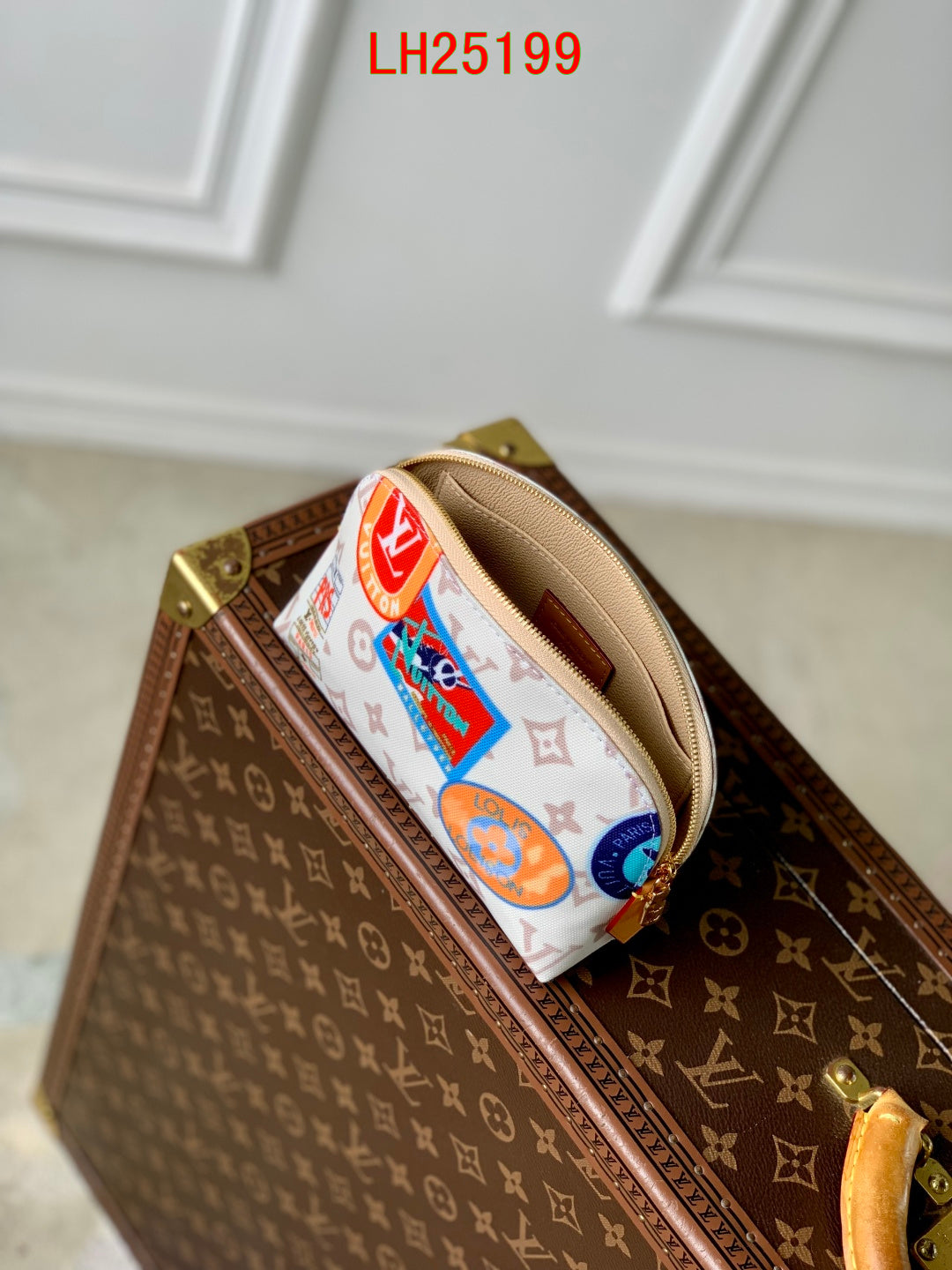 Louis Vuitton Cosmetic Pouch PM The Flight Mode line
