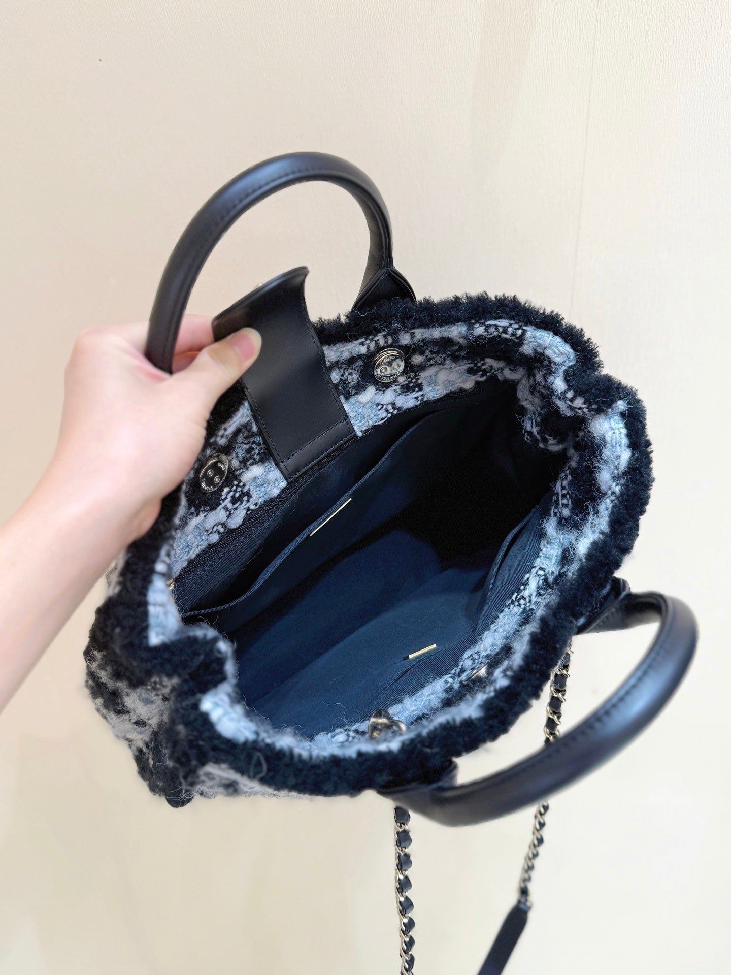 Chanel Small Tote tweed