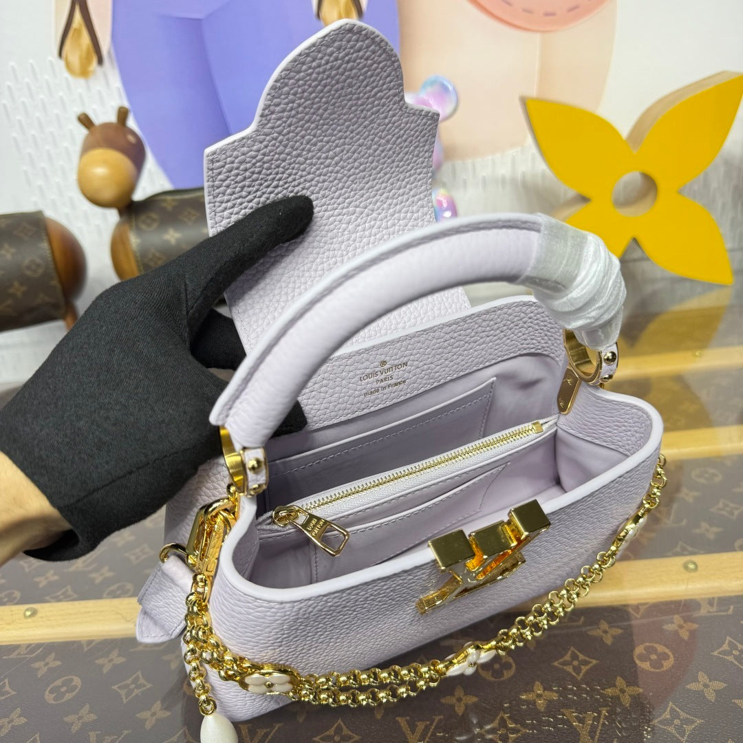 Louis Vuitton Capucines East-West Mini