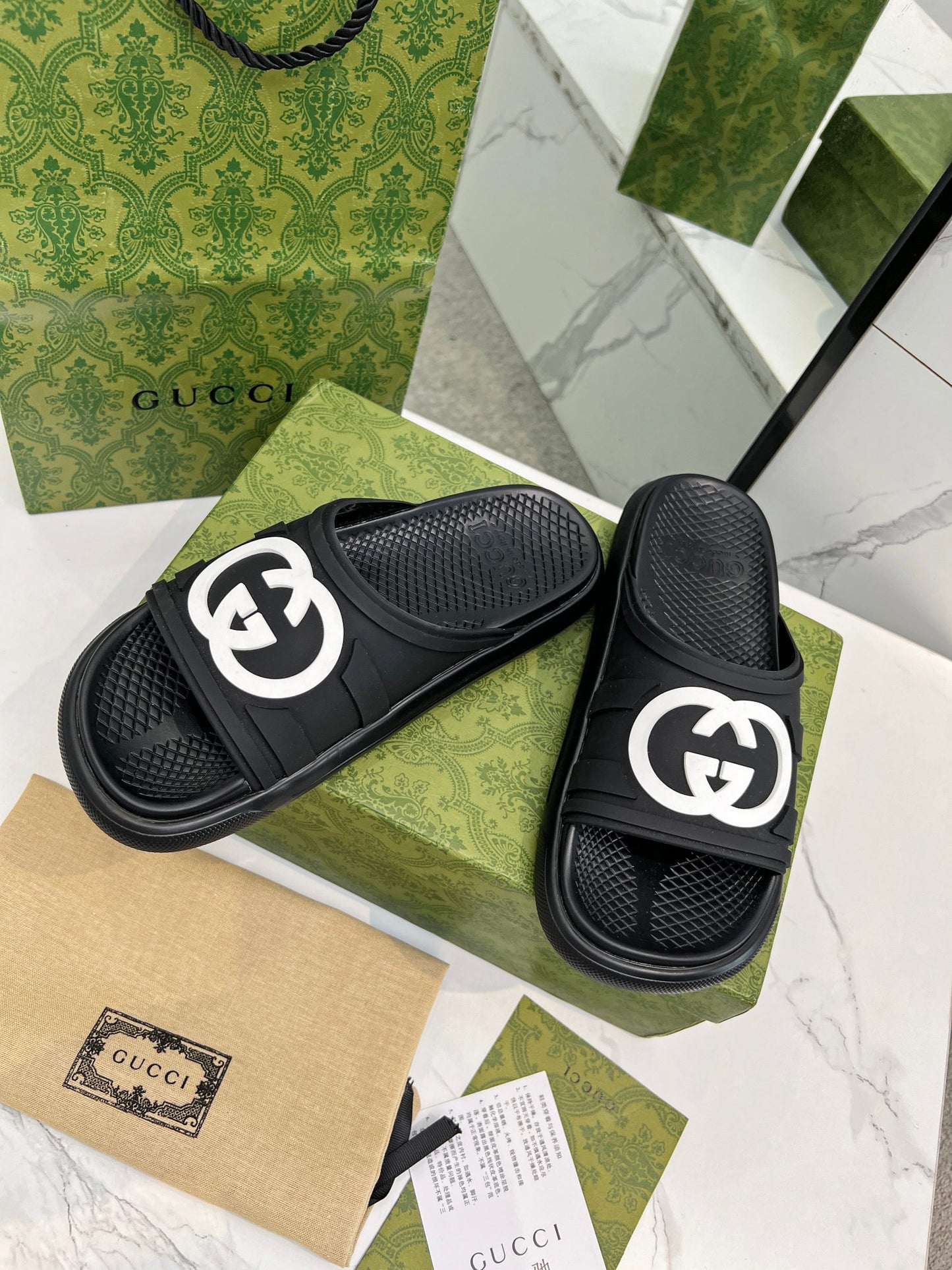 Gucci Rubber Slides