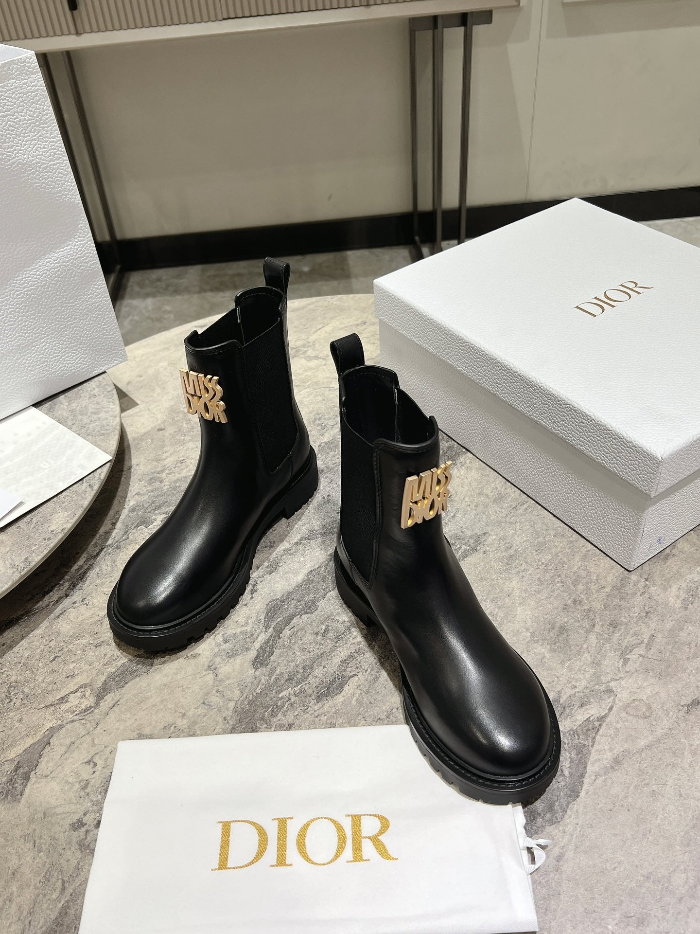 Miss Dior Ankle Boots