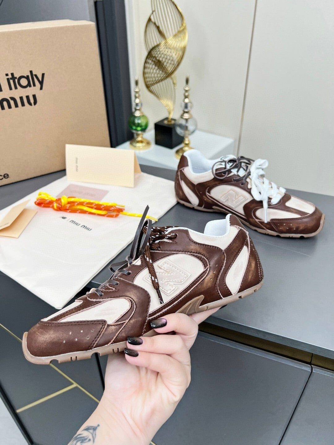 New Balance x Miu miu sneakers