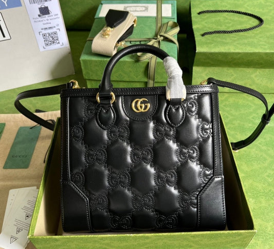 Gucci GG MATELASSÉ MINI TOP HANDLE BAG