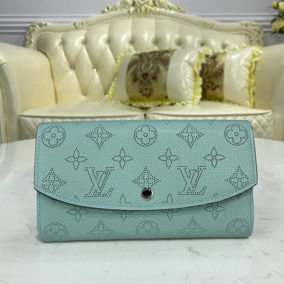 Louis Vuitton Iris Wallet Mahina leather