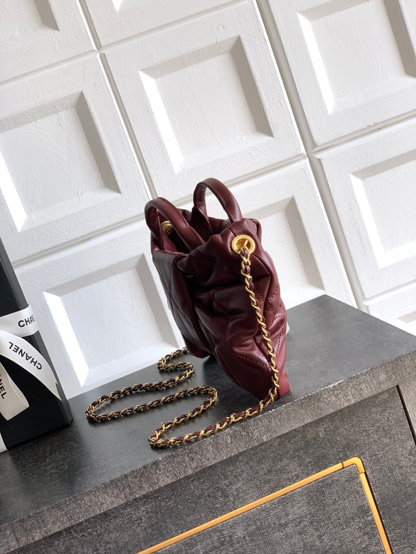 Chanel Mini Leather Bow bag