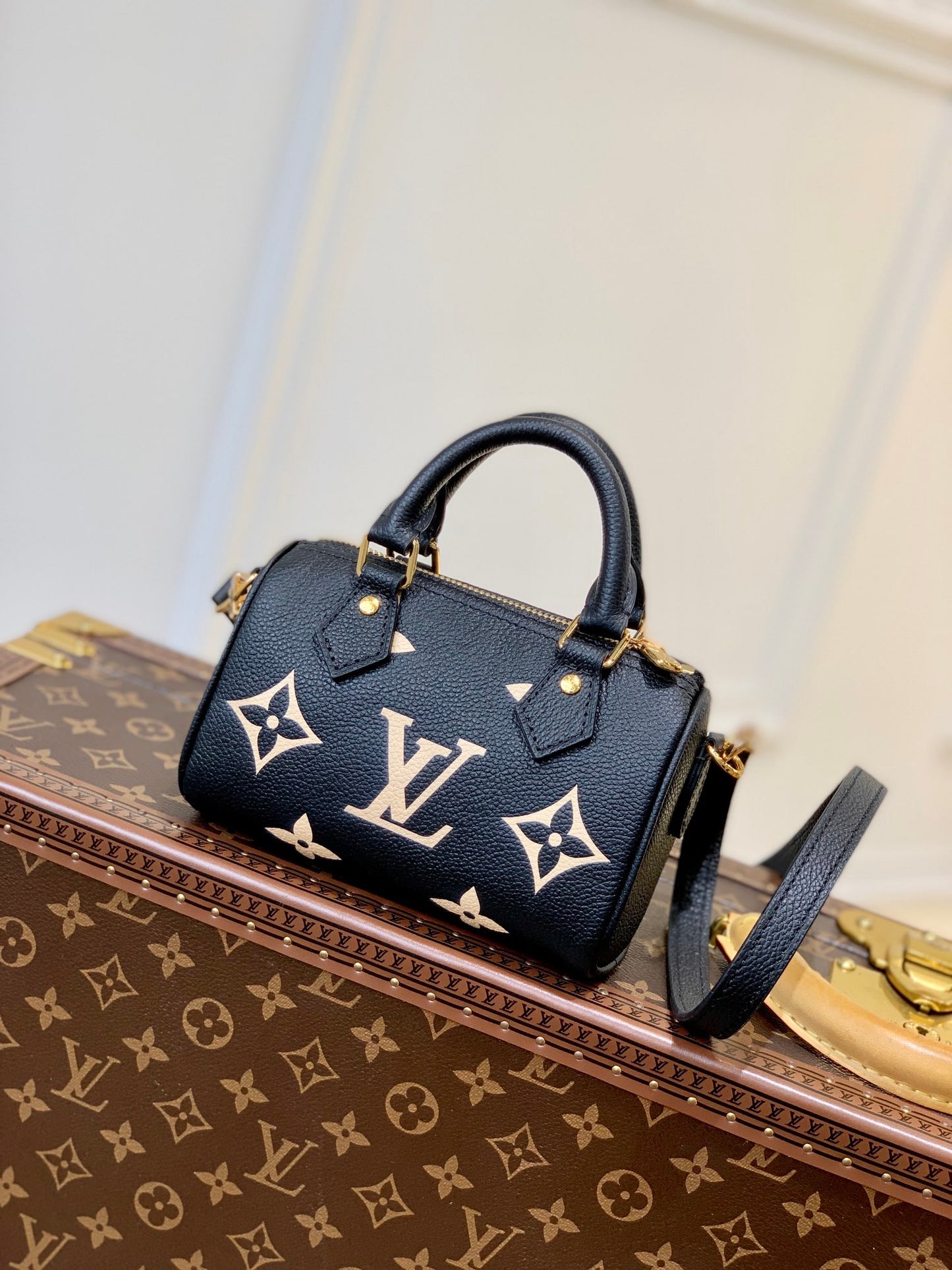 Louis Vuitton Speedy Empreinte leather