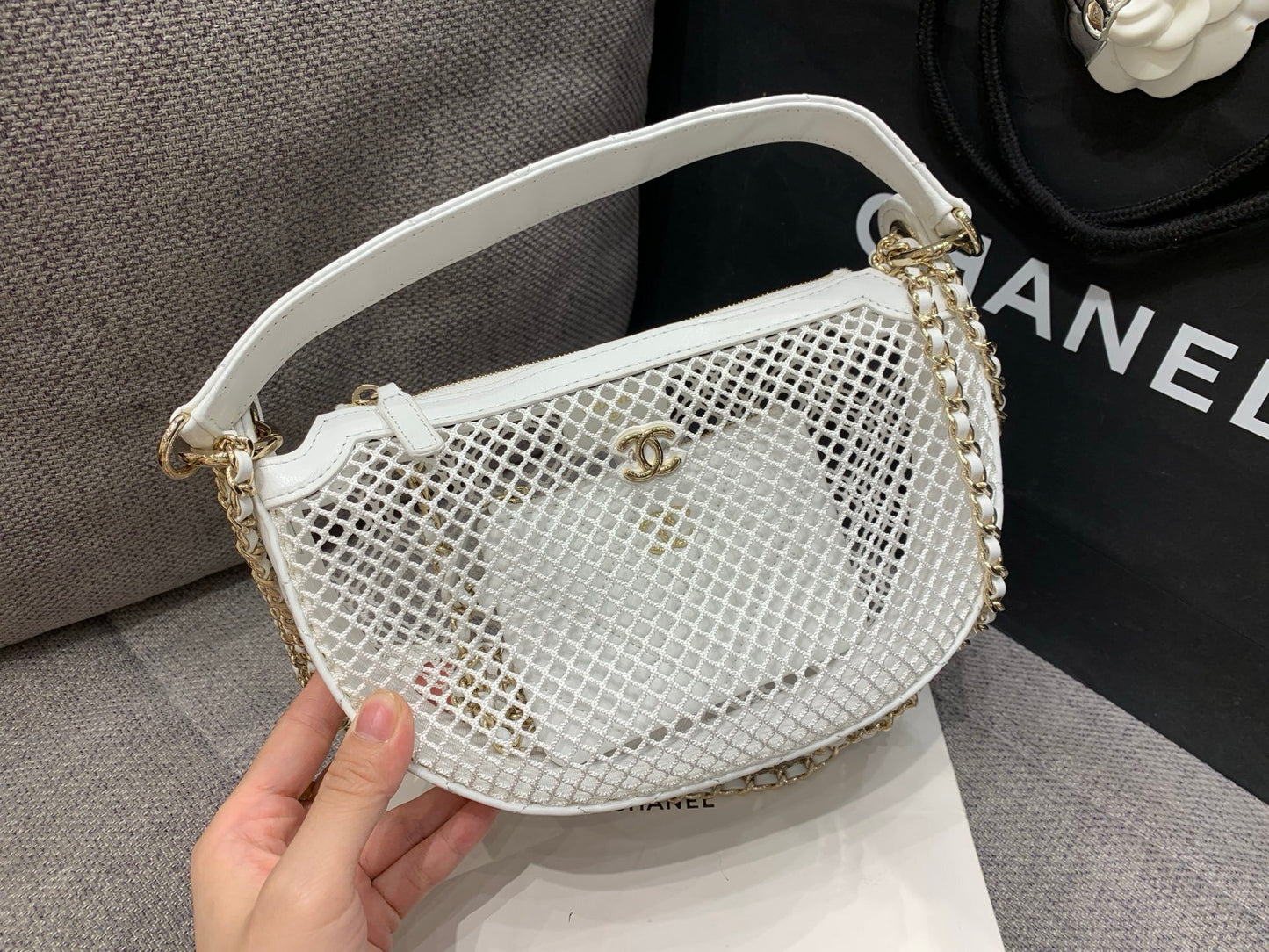 Chanel Chain Mesh bag