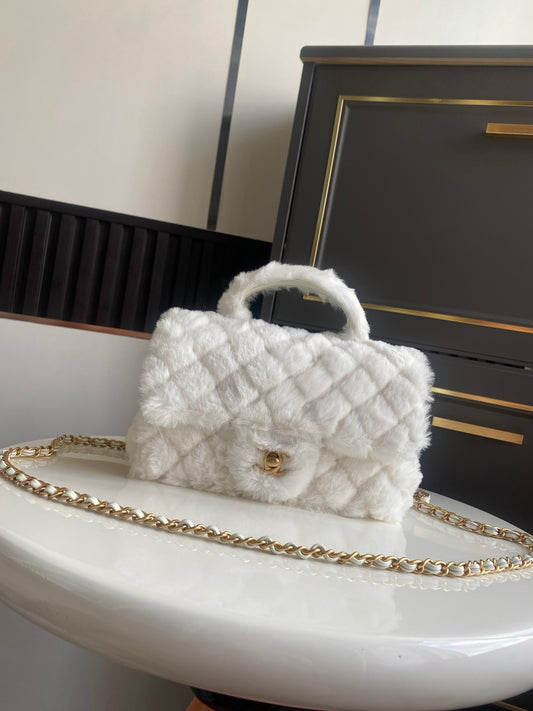 Chanel Fur Flap bag