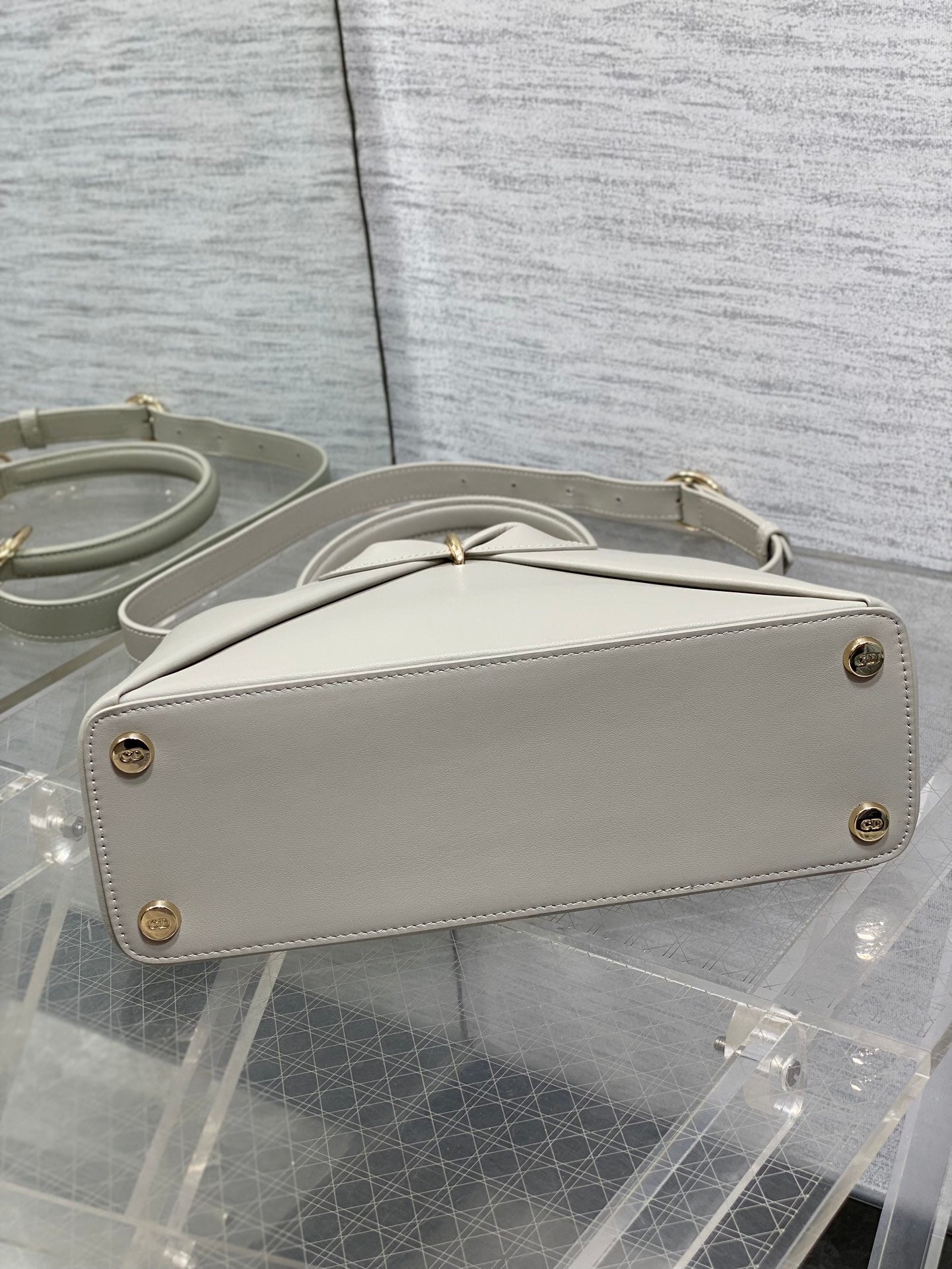 Dior Bow Tote leather bag