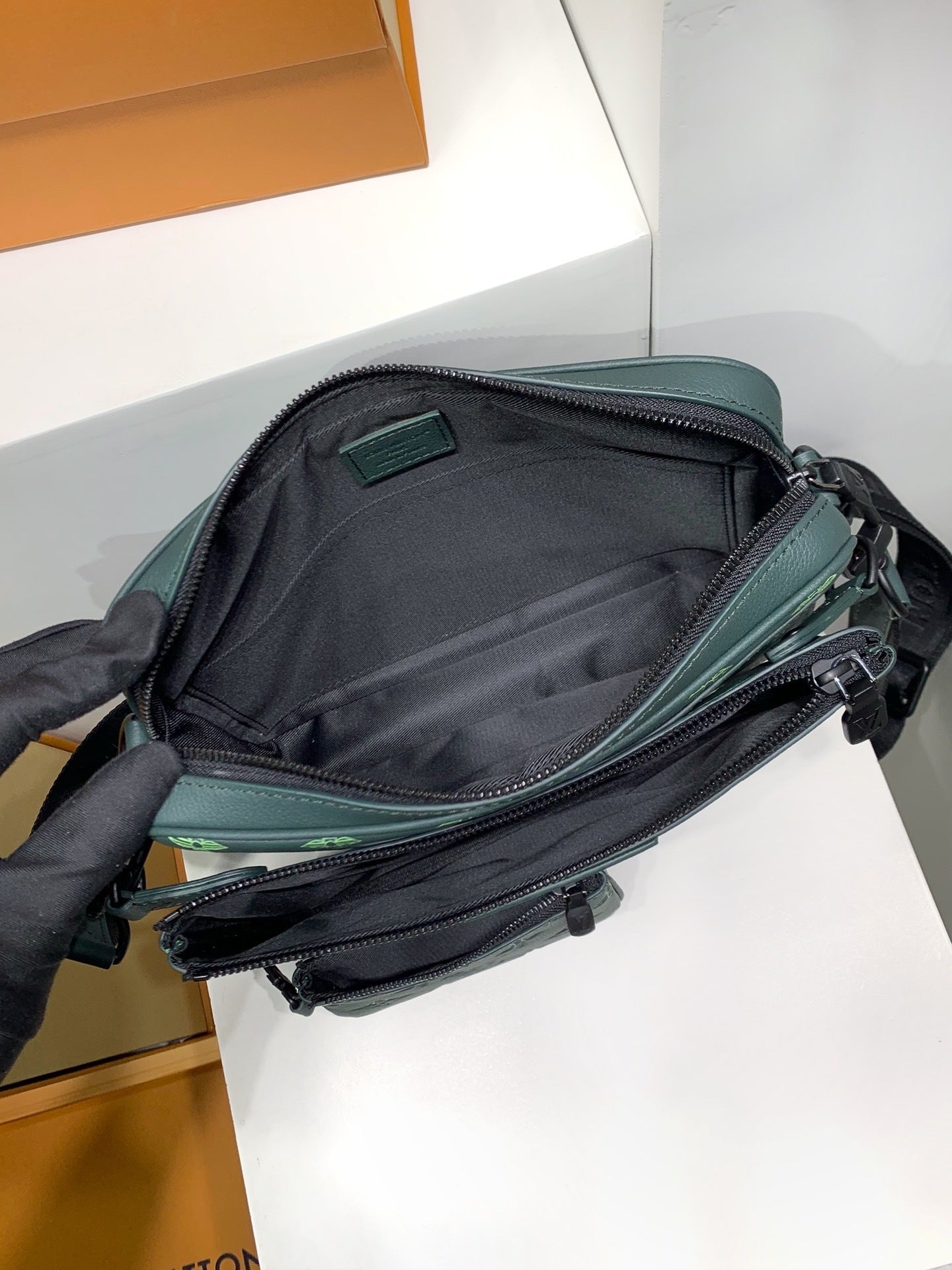 Louis Vuitton Trio Messenger Monogram Shadow