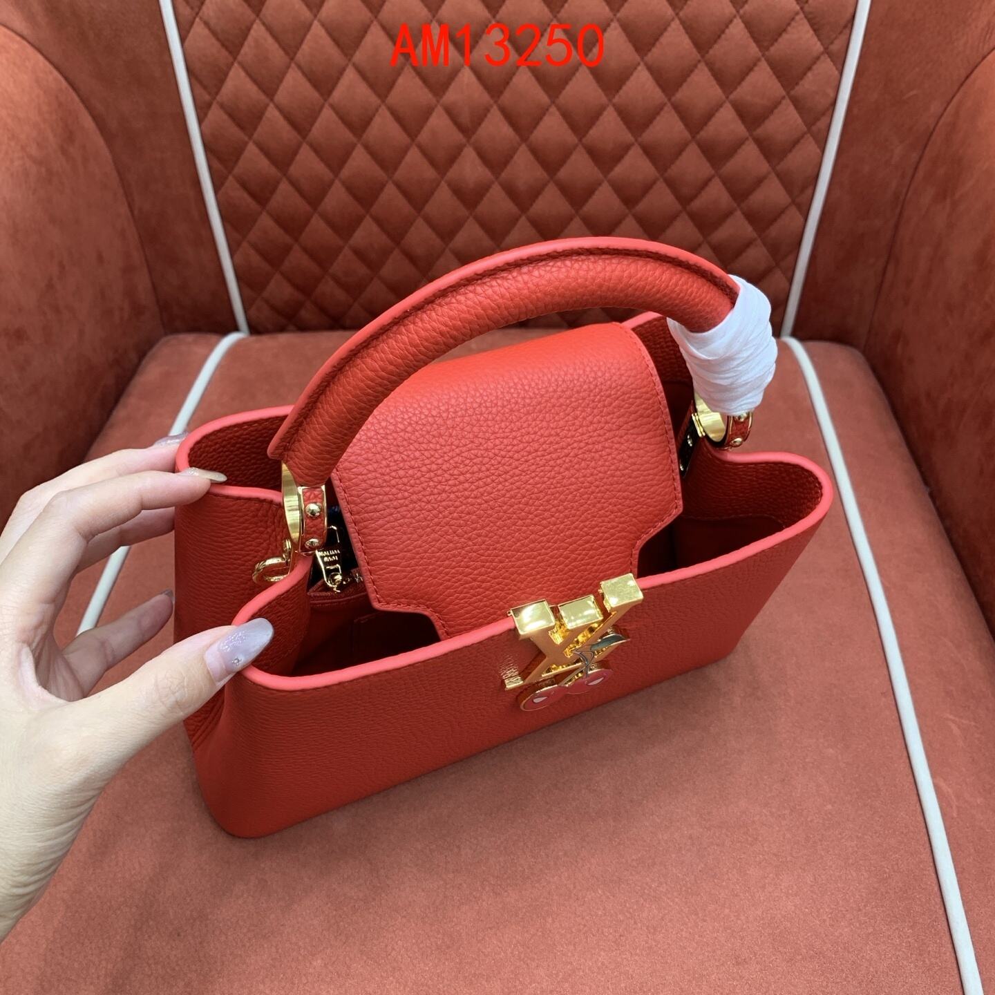 Louis Vuitton Capucines BB Cherry bag