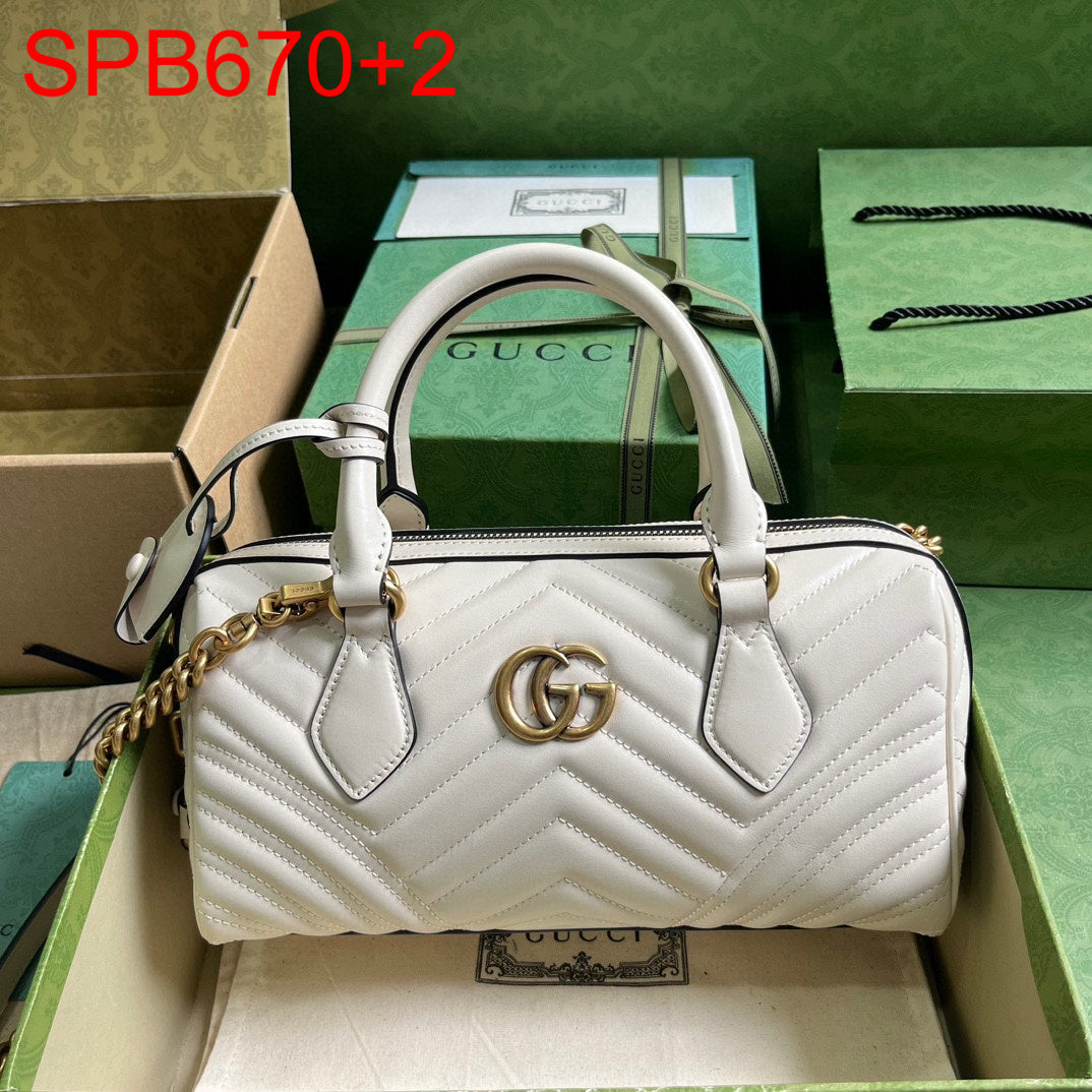 Gucci GG MARMONT SMALL TOP HANDLE BAG