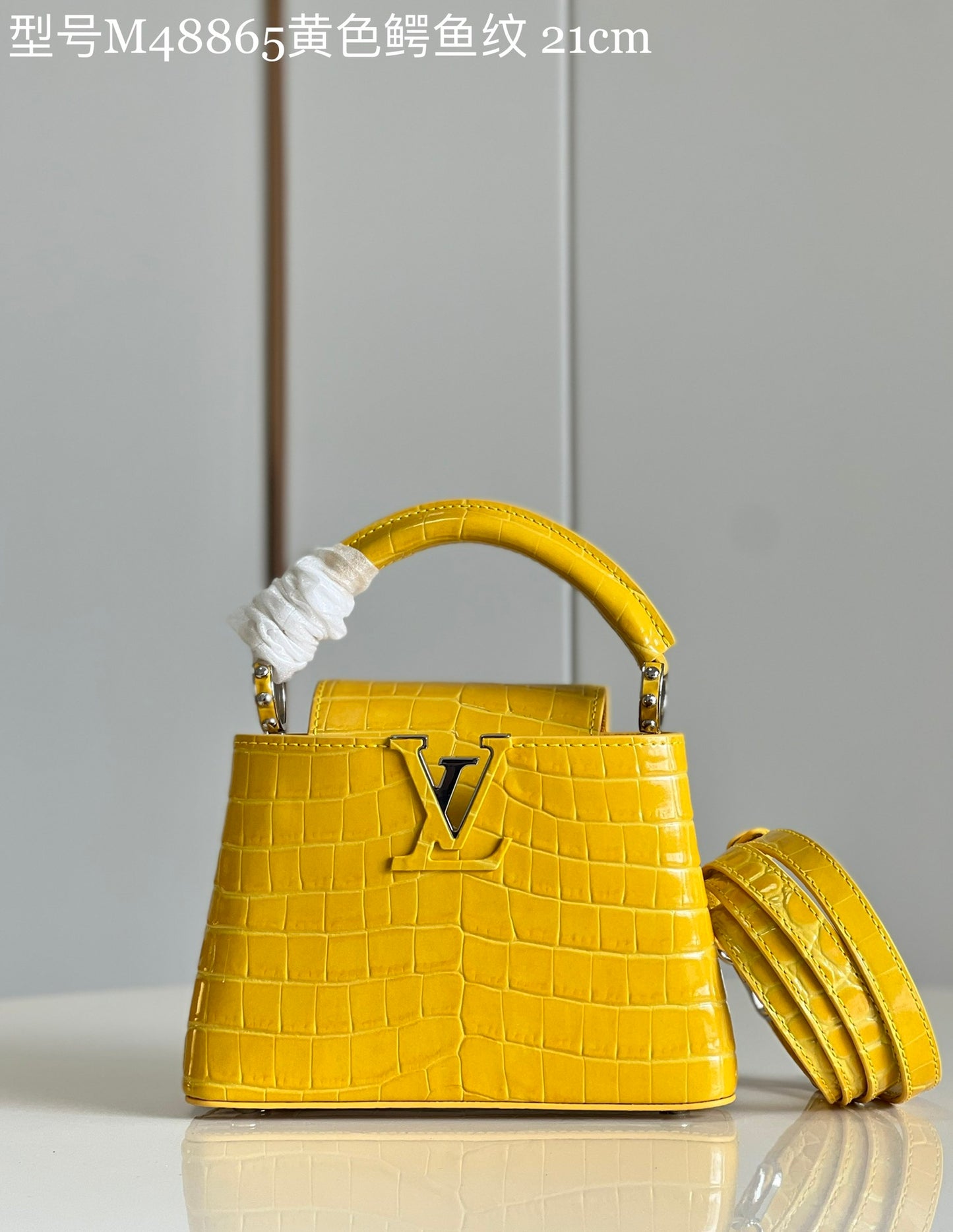 Louis Vuitton Capucines Crocodile leather