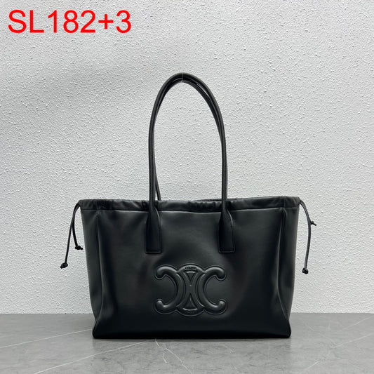 Celine CABAS DRAWSTRING CUIR TRIOMPHE