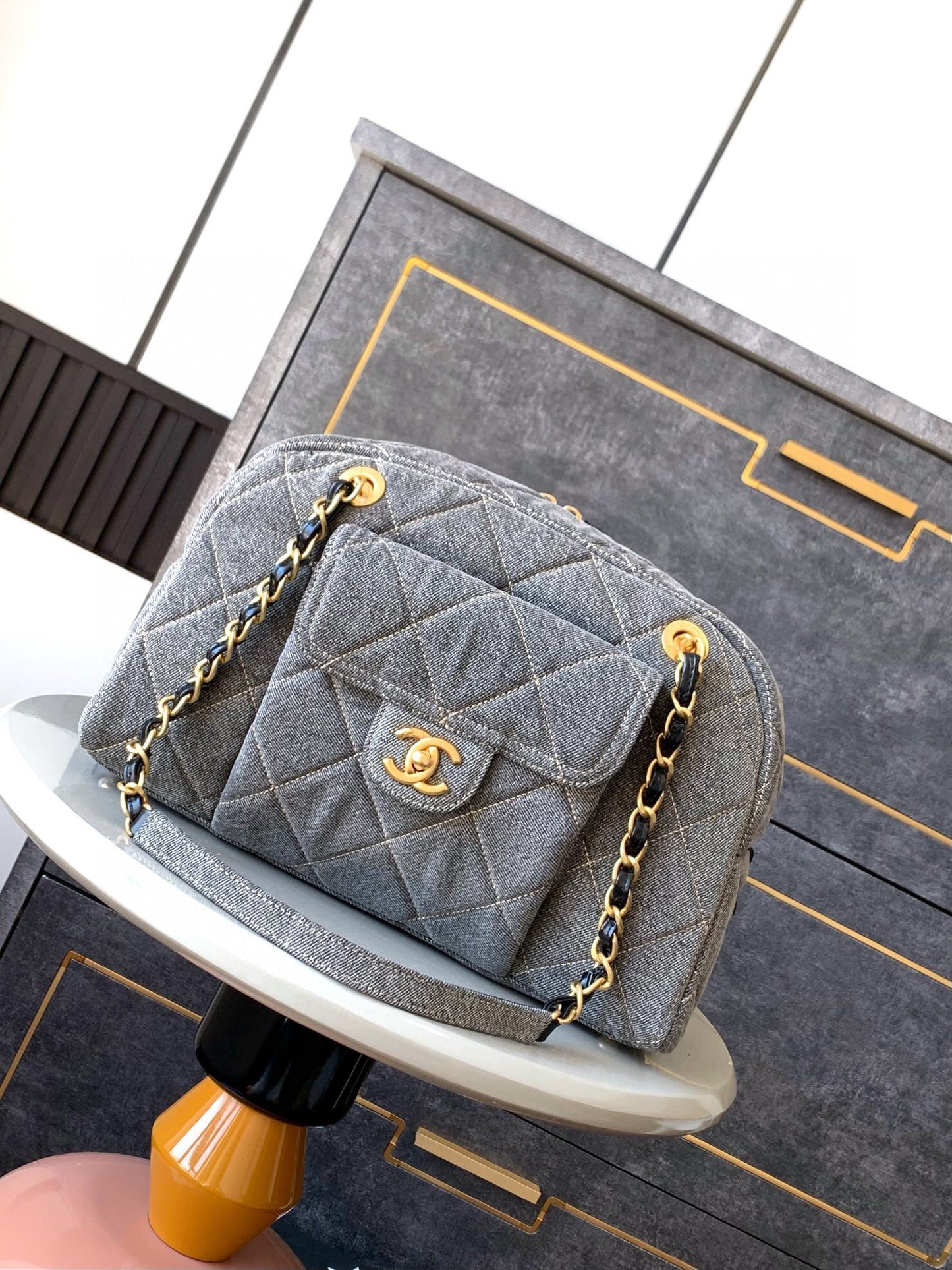 Chanel Maxi Medium Bowling Bag