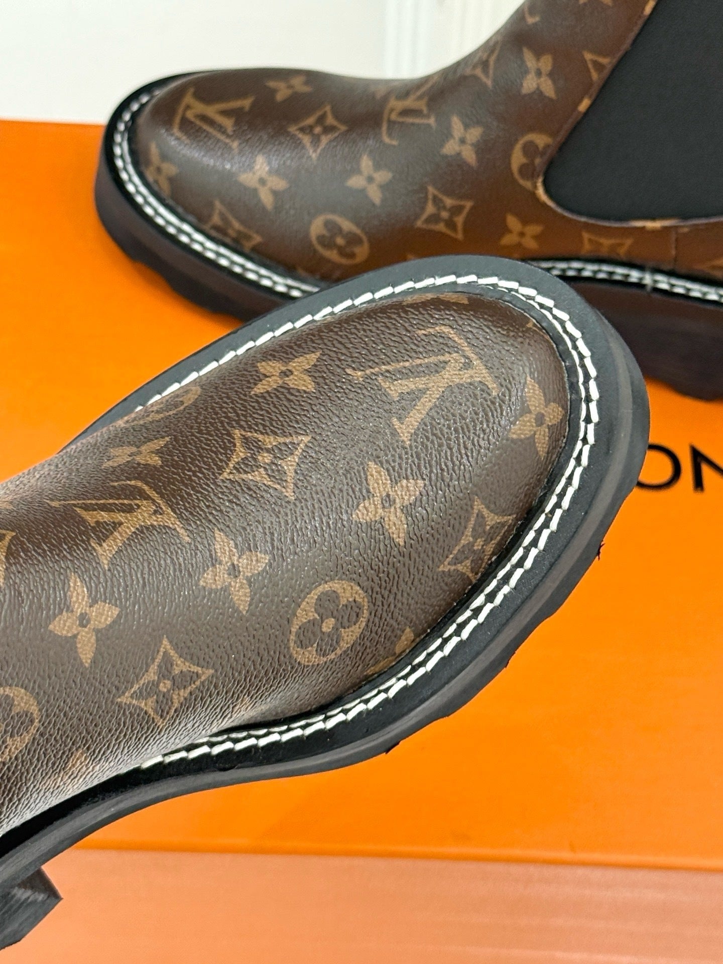 Louis Vuitton leather Boots