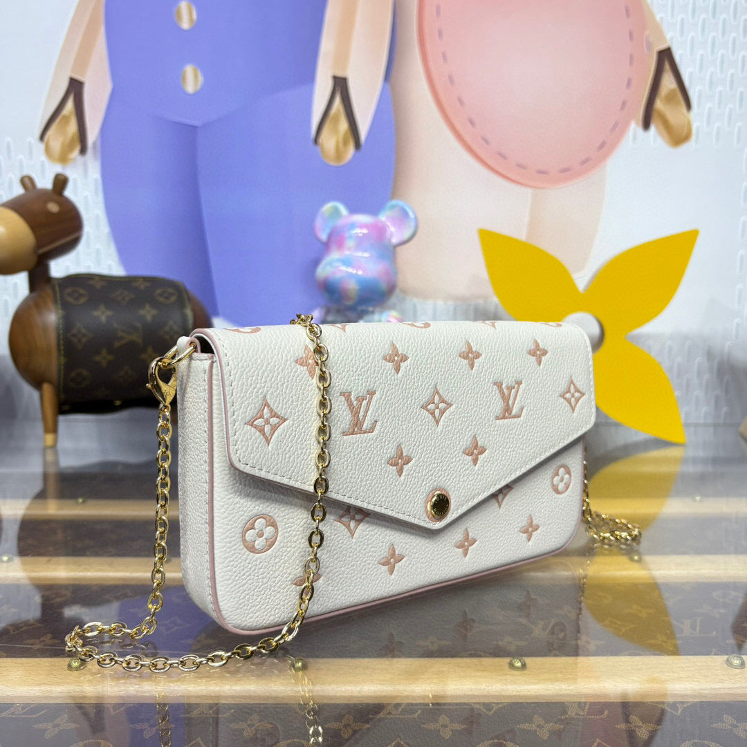 Louis Vuitton New bicolor Félicie Pochette