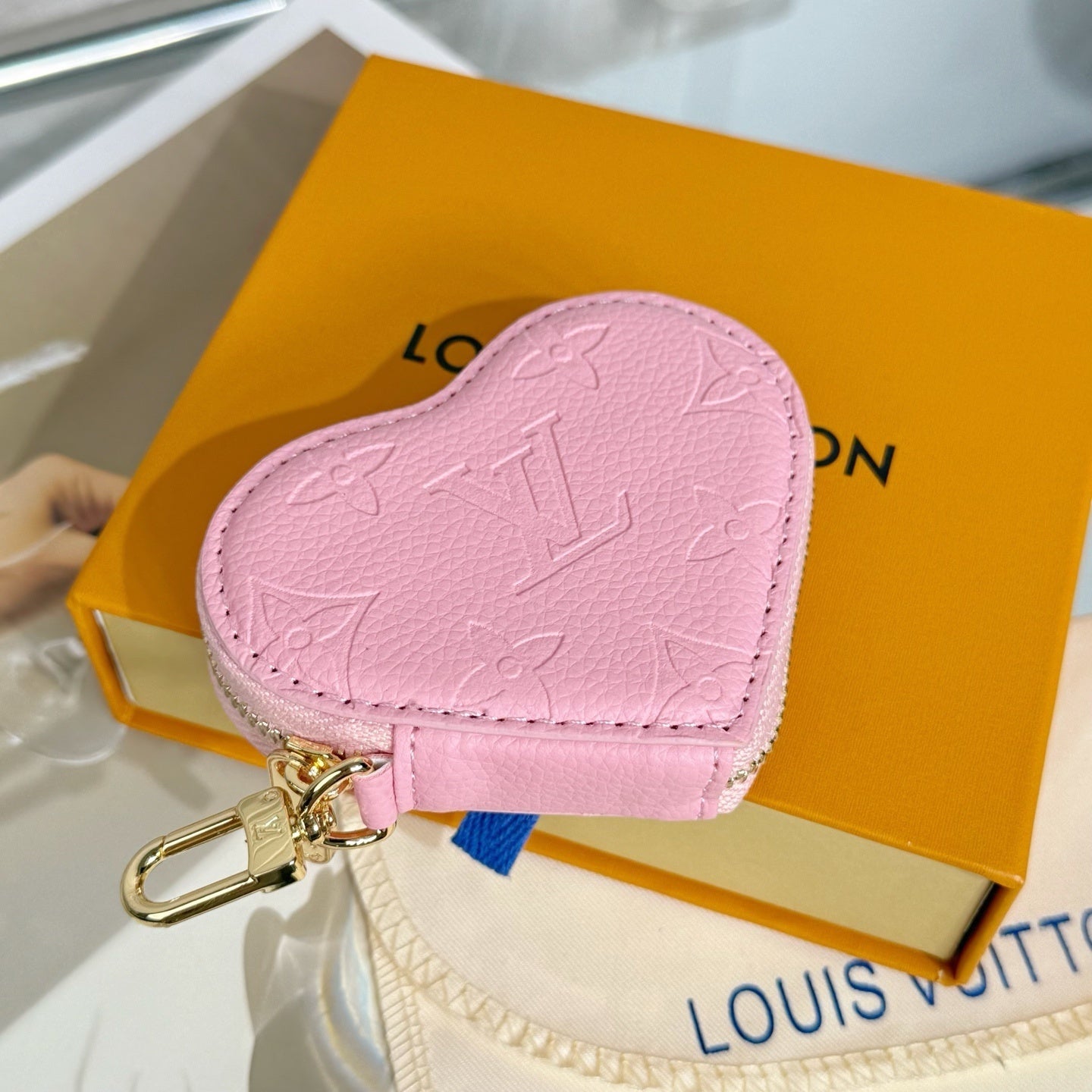 Louis Vuitton Heart shape Coin purse