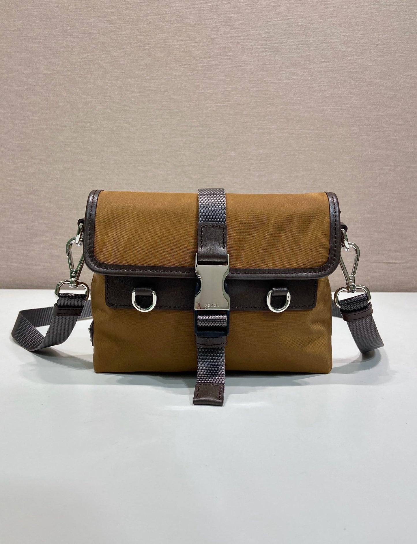 Prada Re-Nylon and leather smartphone case