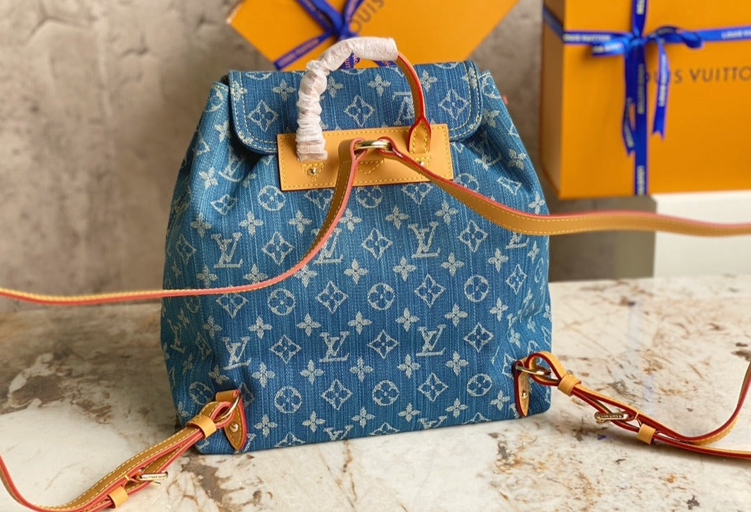 Louis Vuitton Denim Backpack