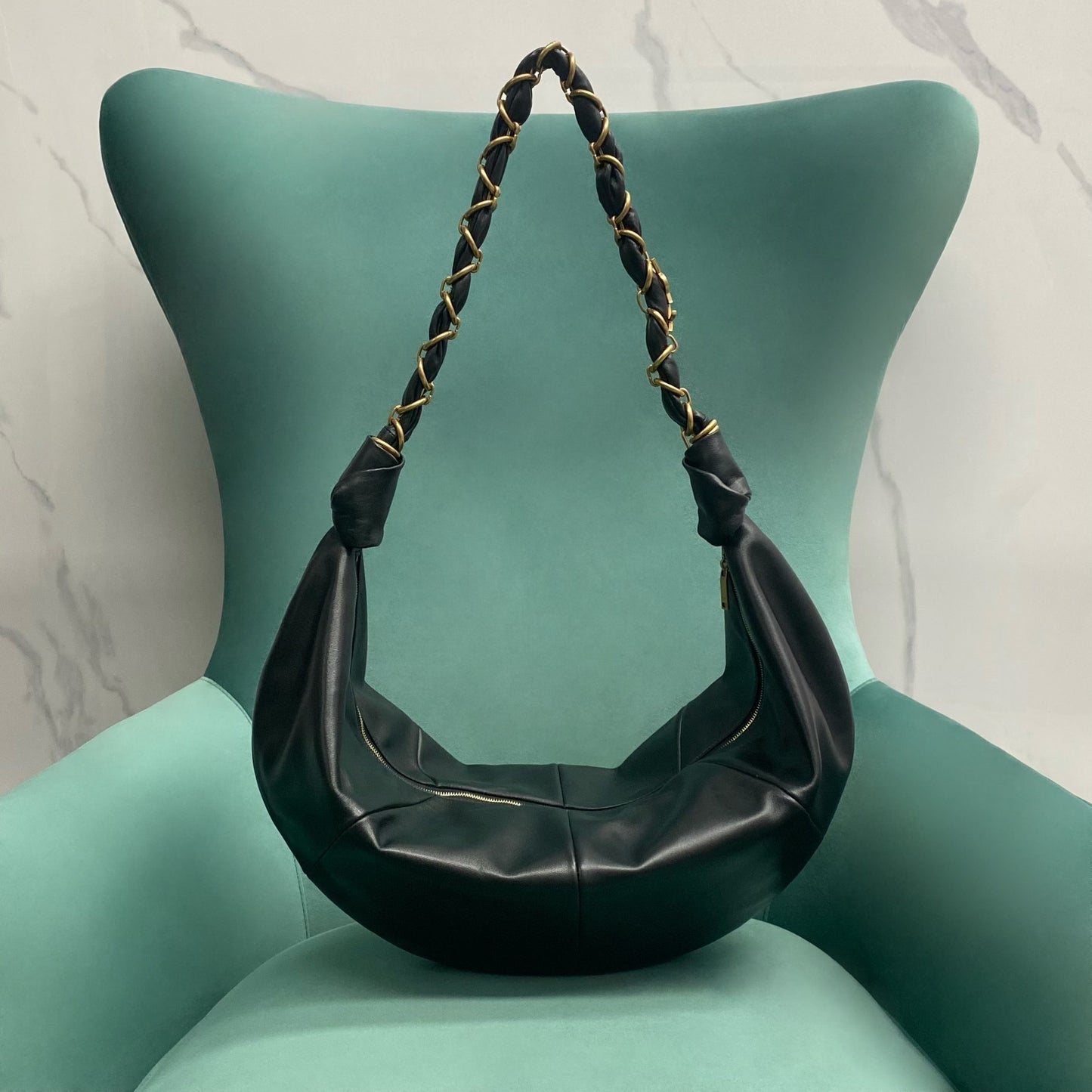 YSL AMALIA hobo in lambskin