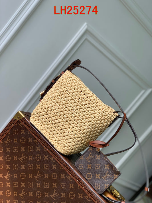 Louis Vuitton All in BB Raffia
