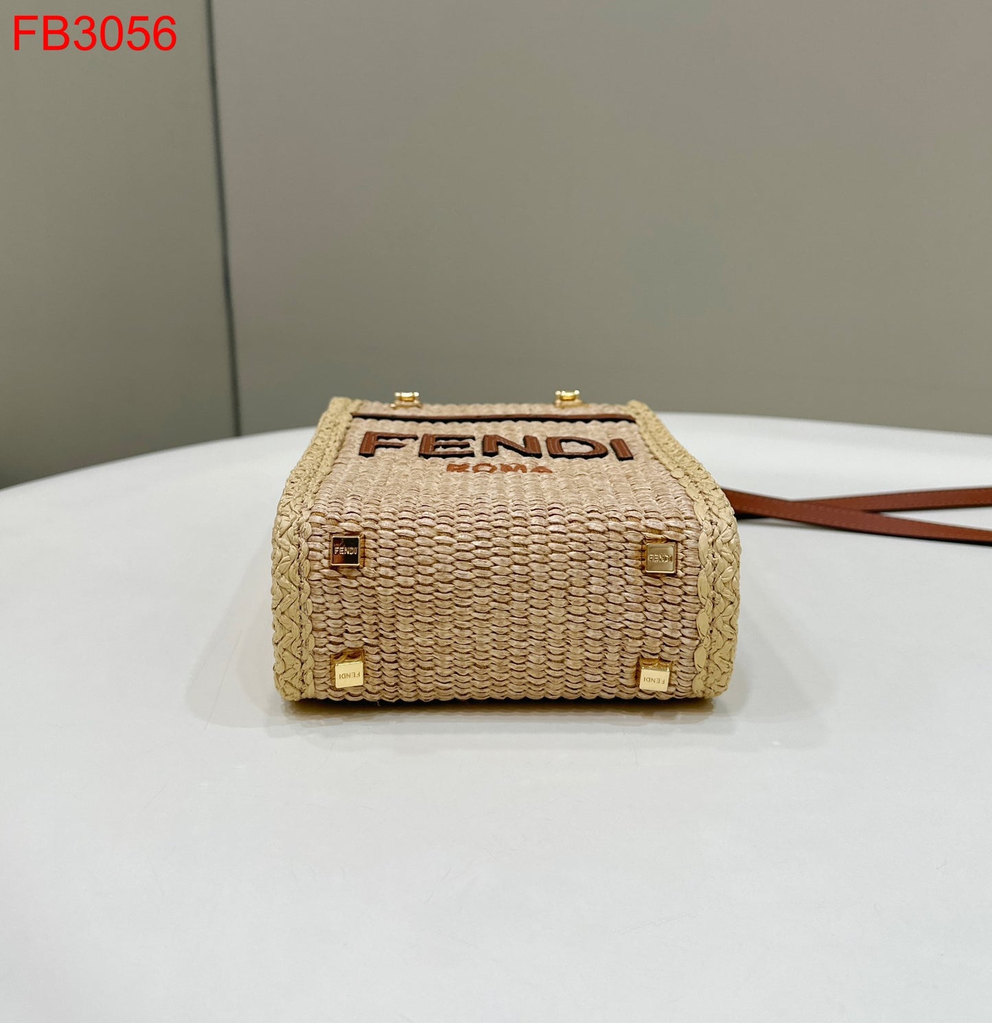 Fendi BEIGE ‘SUNSHINE MINI’ SHOULDER BAG