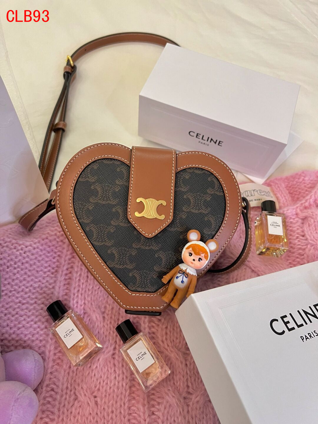 Celine Heart Shape bag